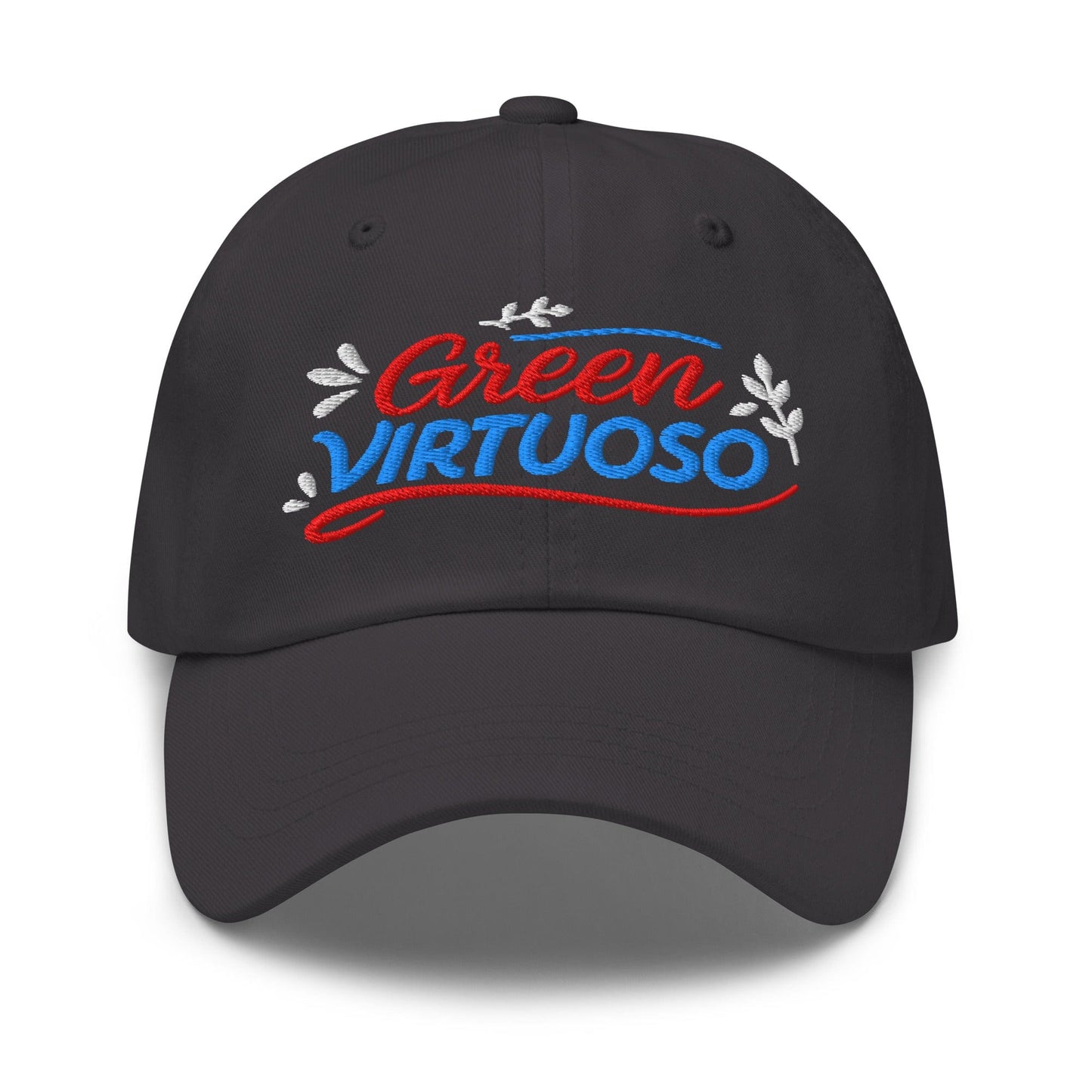 Green Virtuoso Masterpiece Design Embroidered Golf Cap - Funny Golf Tee by Swing Epic