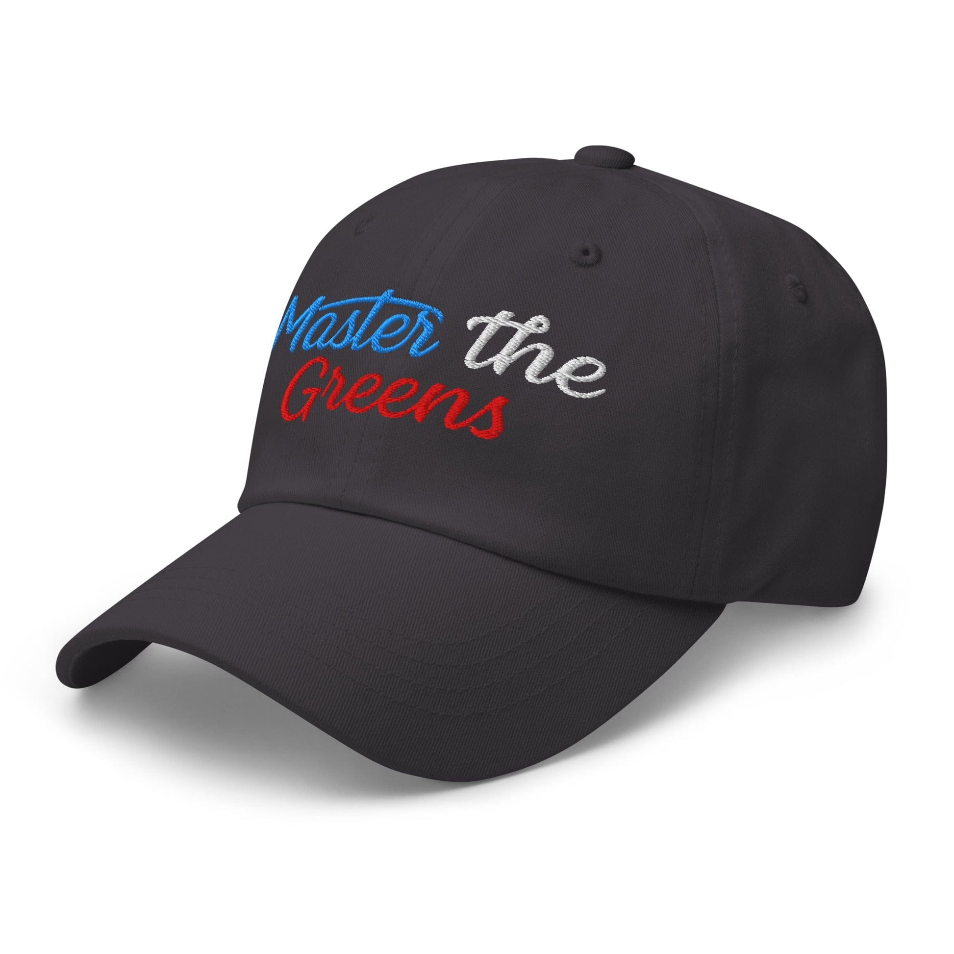 Master the Greens Embroidered Golf Cap - Funny Golf Tee by Swing Epic