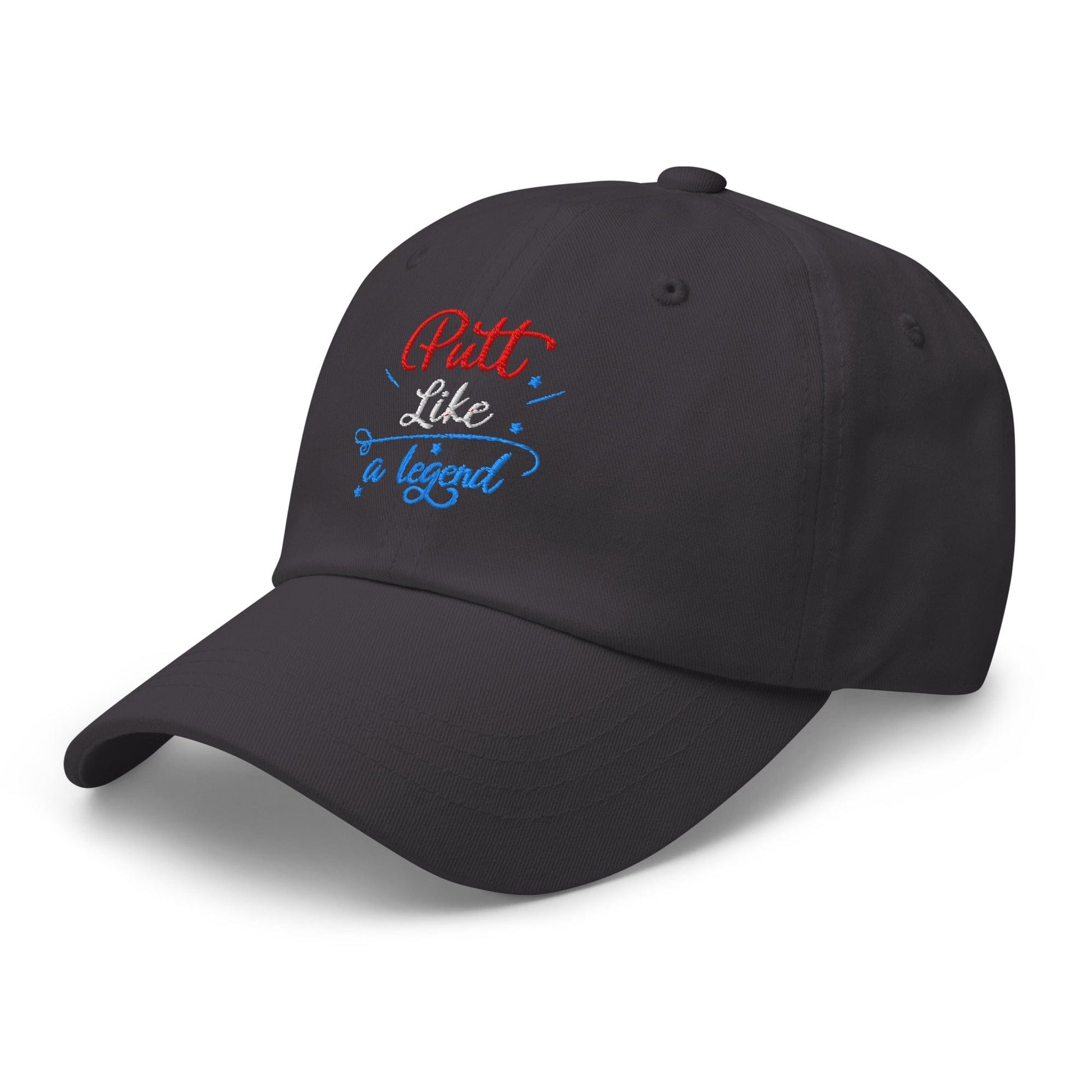 Putt Like A Legend Fun Embroidered Golf Cap - Funny Golf Tee by Swing Epic