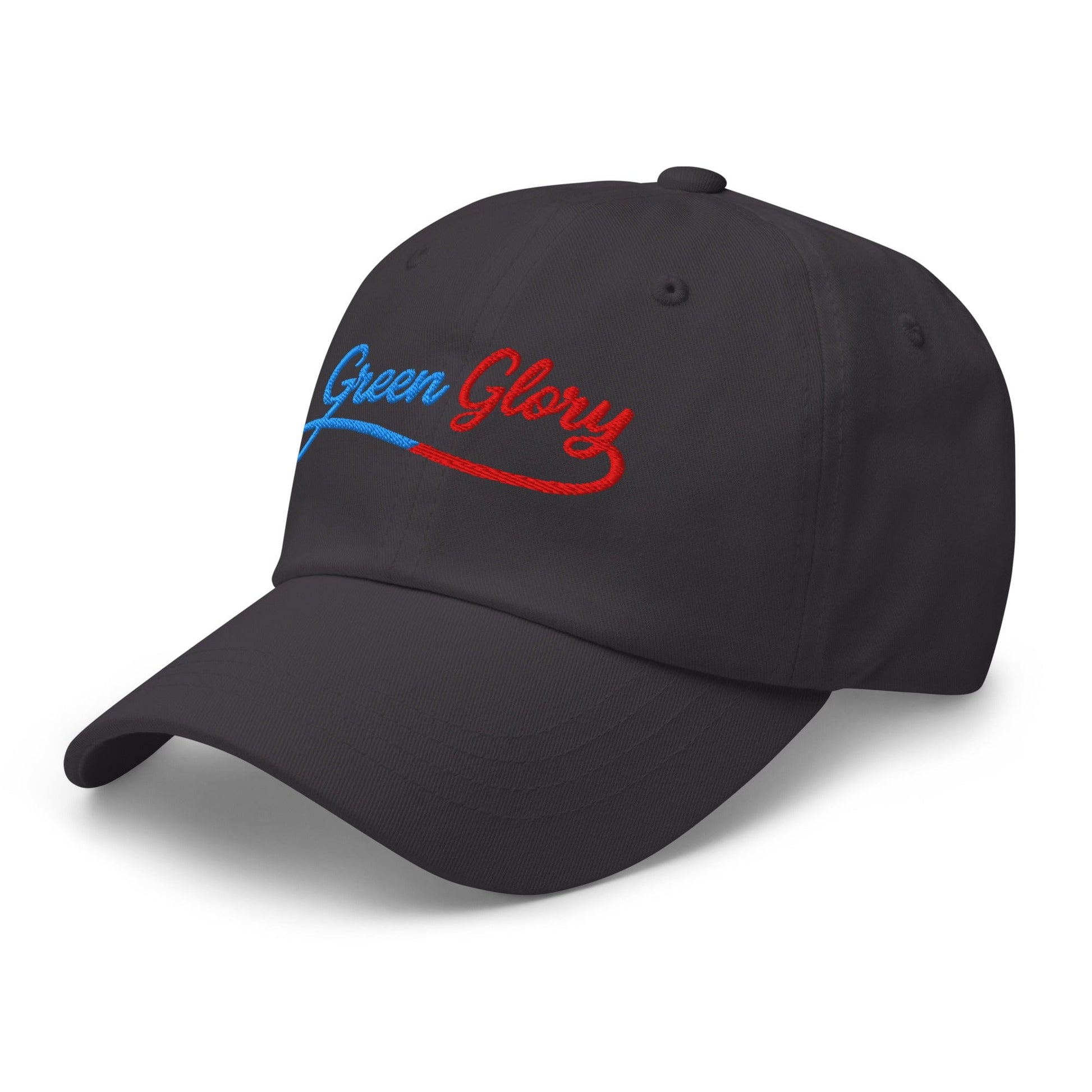 Green Glory Star Fun Floral Print Embroidered Golf Cap - Funny Golf Tee by Swing Epic