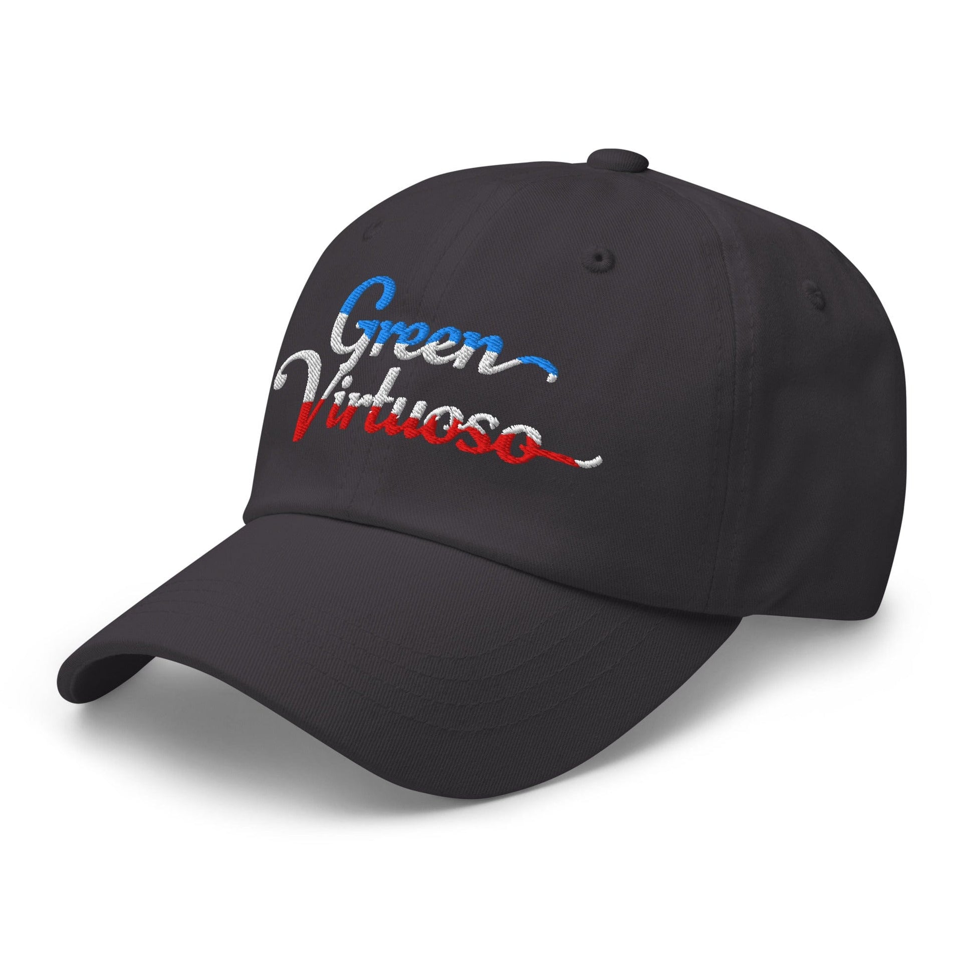 Green Virtuoso Engaging Fun Spirit Embroidered Golf Cap - Funny Golf Tee by Swing Epic