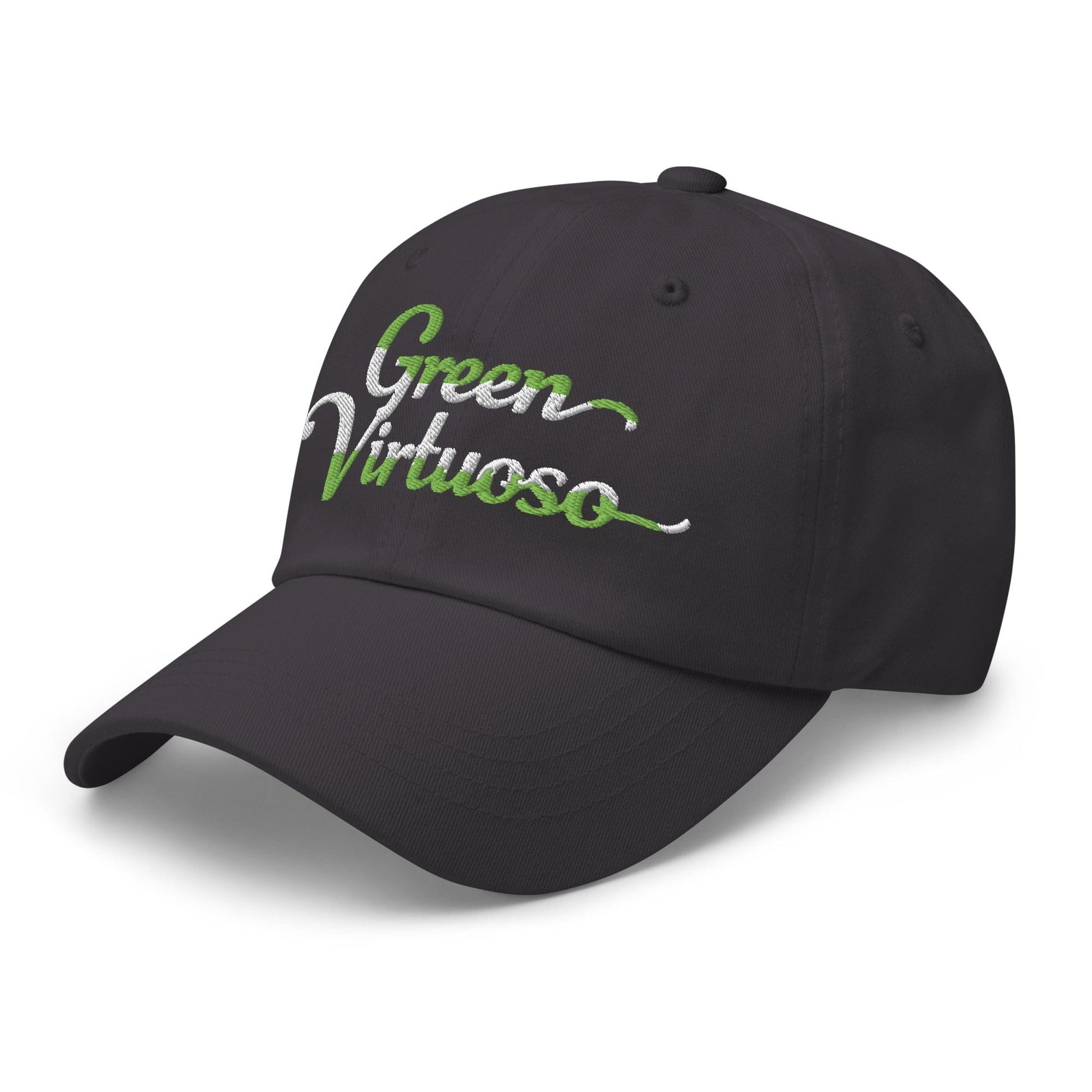 Green Virtuoso Engaging Fun Spirit Embroidered Golf Cap - Funny Golf Tee by Swing Epic