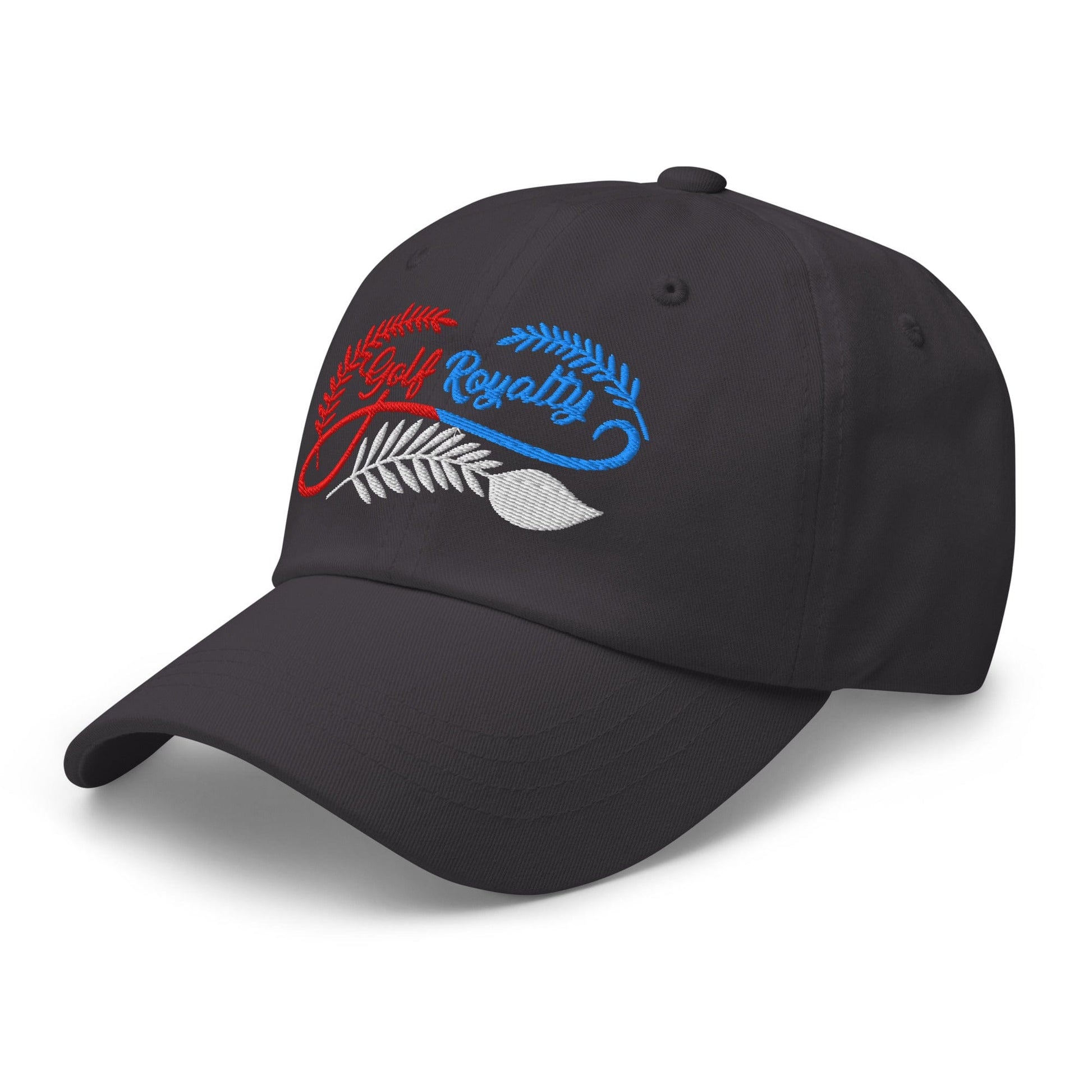 Golf Royalty Fun Design Embroidered Golf Cap - Funny Golf Tee by Swing Epic