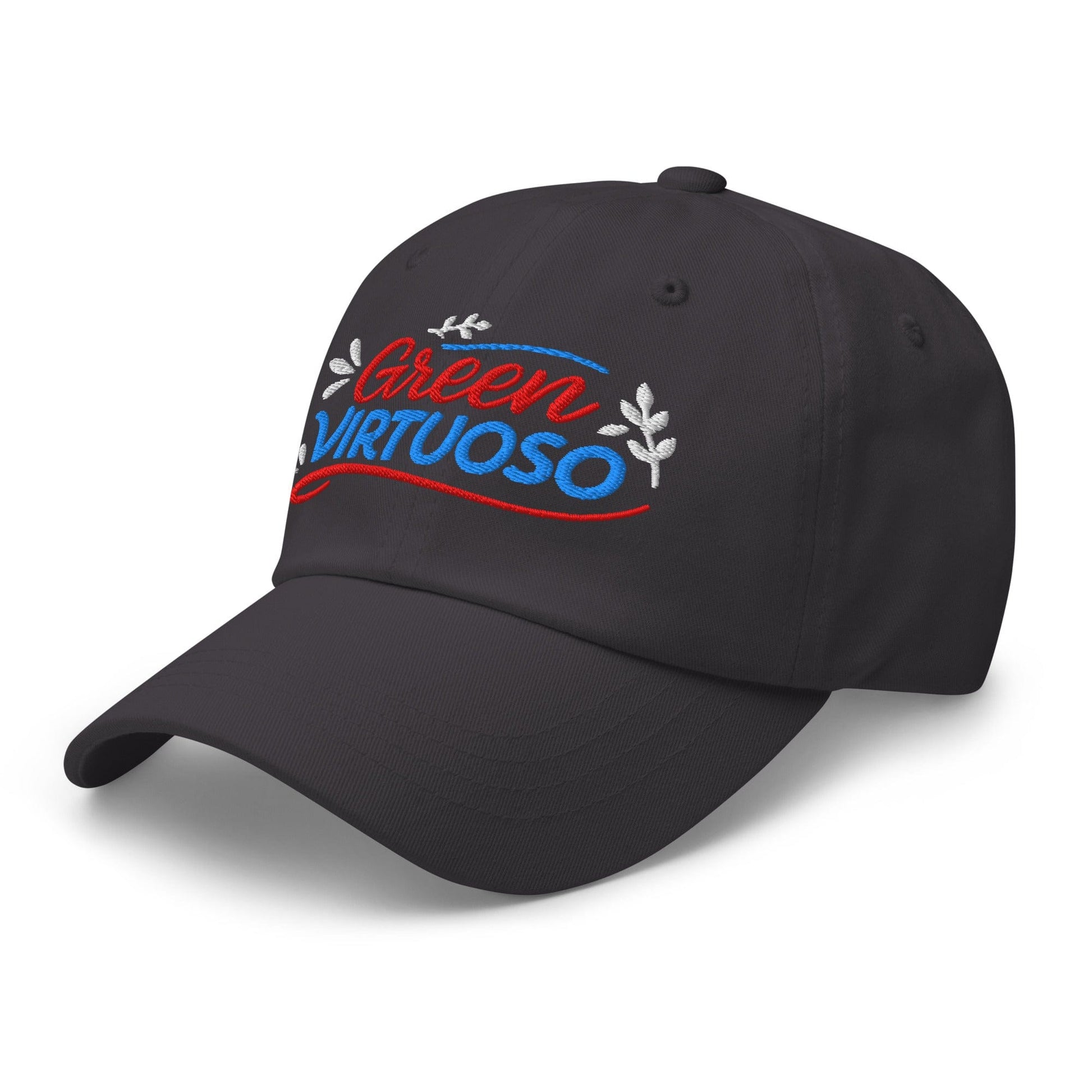 Green Virtuoso Masterpiece Design Embroidered Golf Cap - Funny Golf Tee by Swing Epic