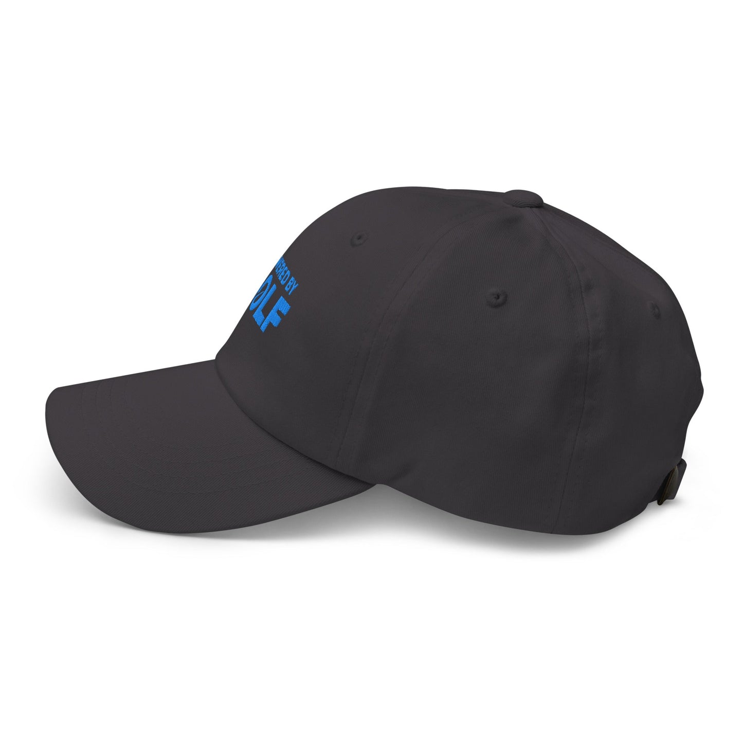 Powered By Golf Funny Embroidered Golf Cap - Funny Golf Tee by Swing Epic