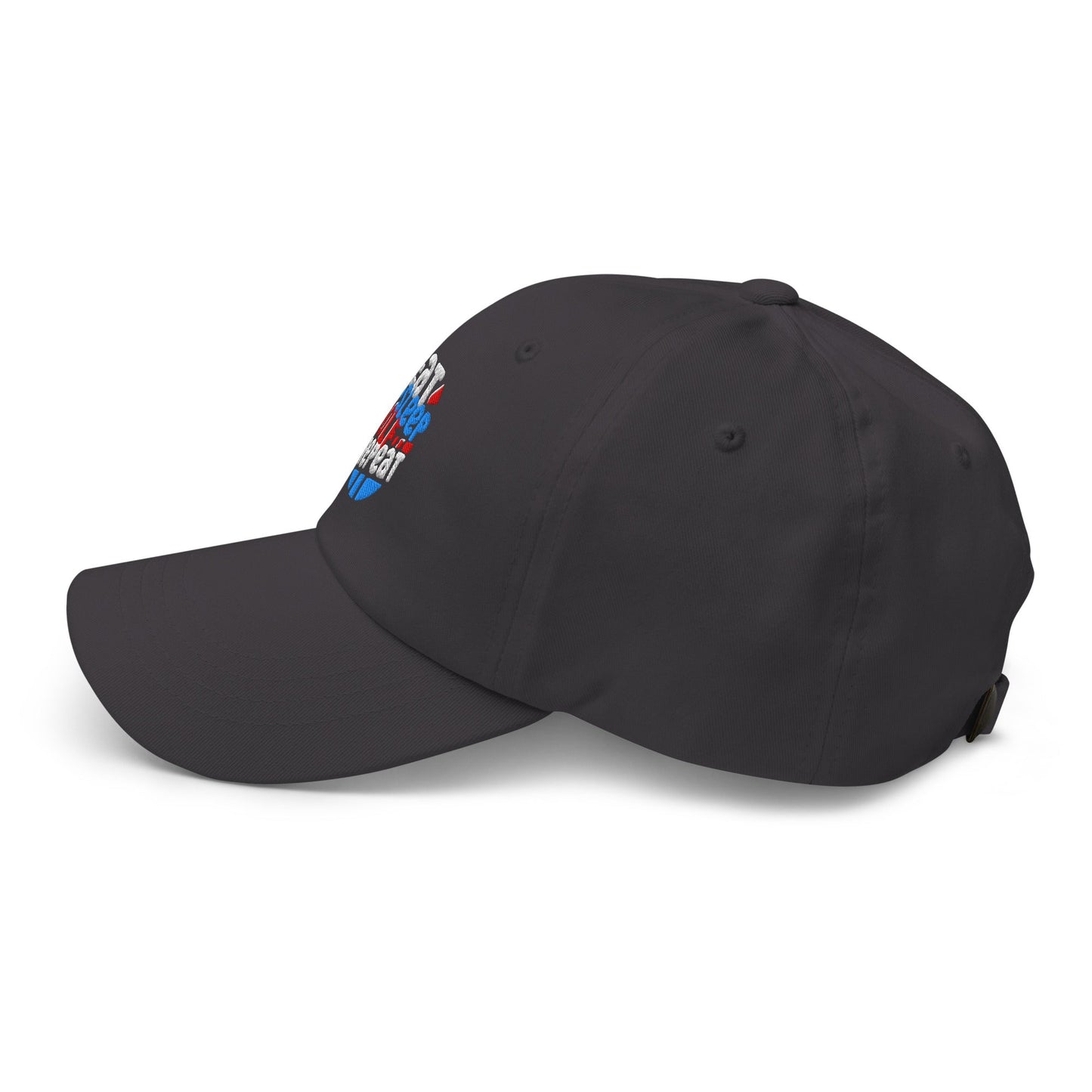 Eat Sleep Golf Repeat Fun Design Embroidered Golf Cap - Funny Golf Tee by Swing Epic