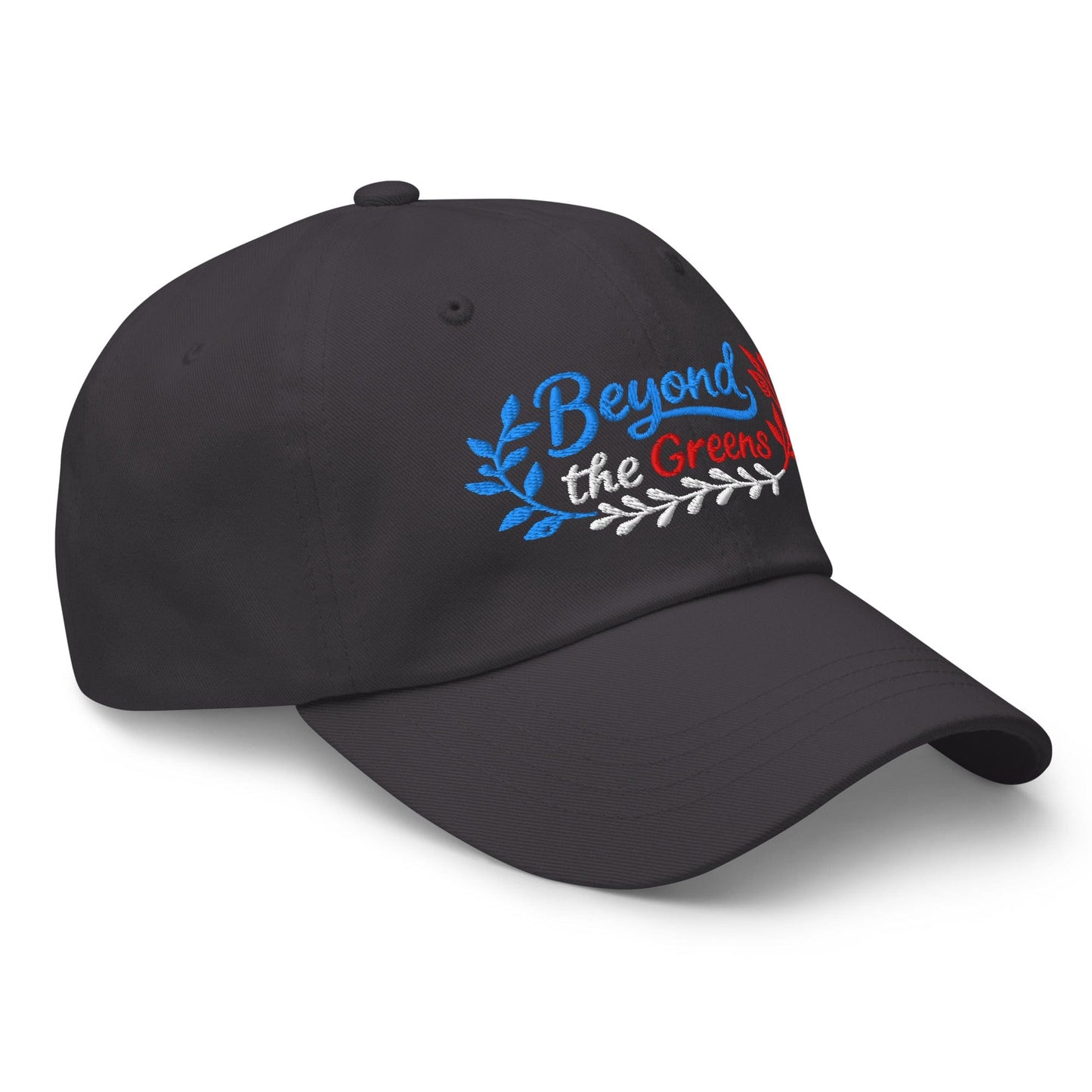 Beyond the Greens Embroidered Golf Cap - Funny Golf Tee by Swing Epic