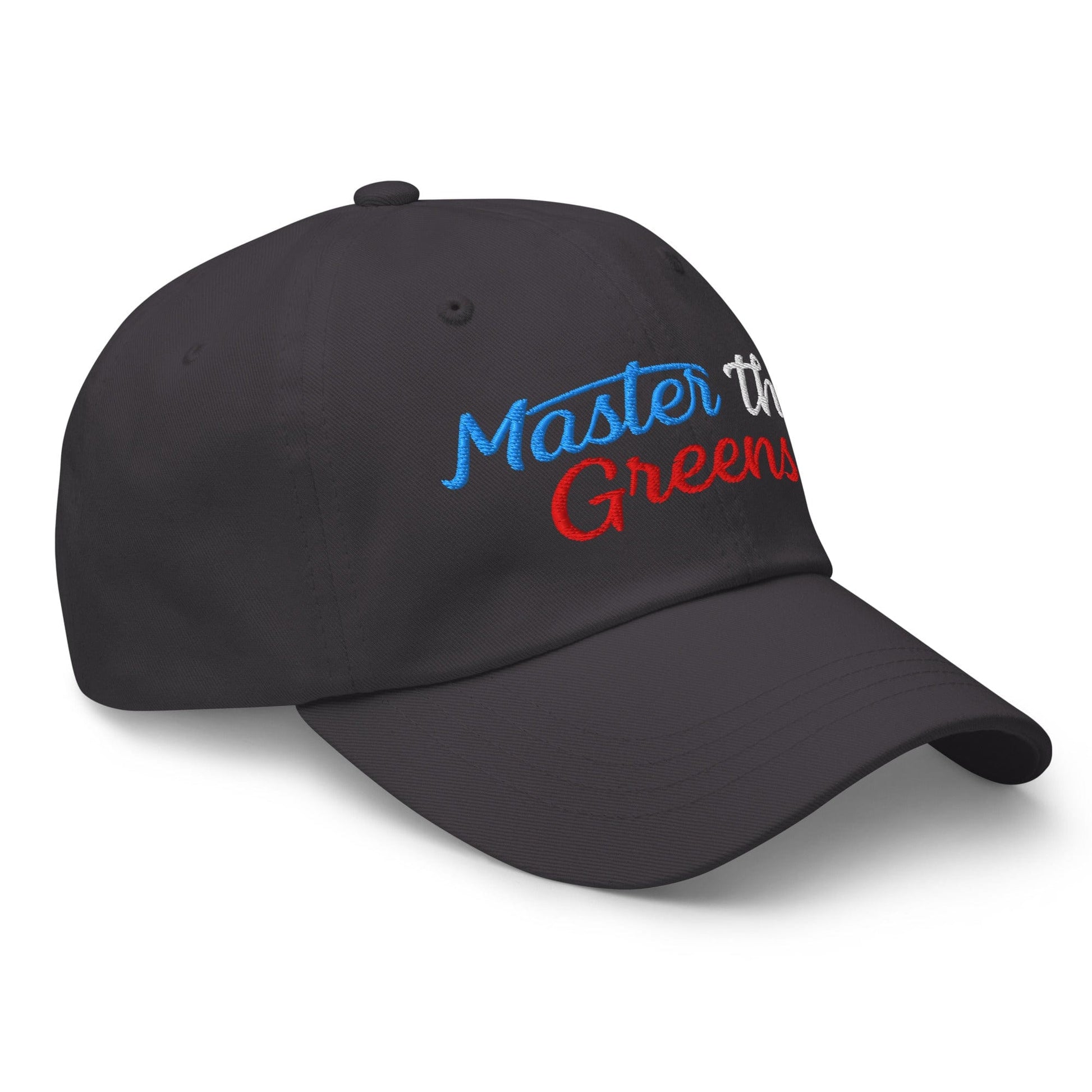 Master the Greens Embroidered Golf Cap - Funny Golf Tee by Swing Epic