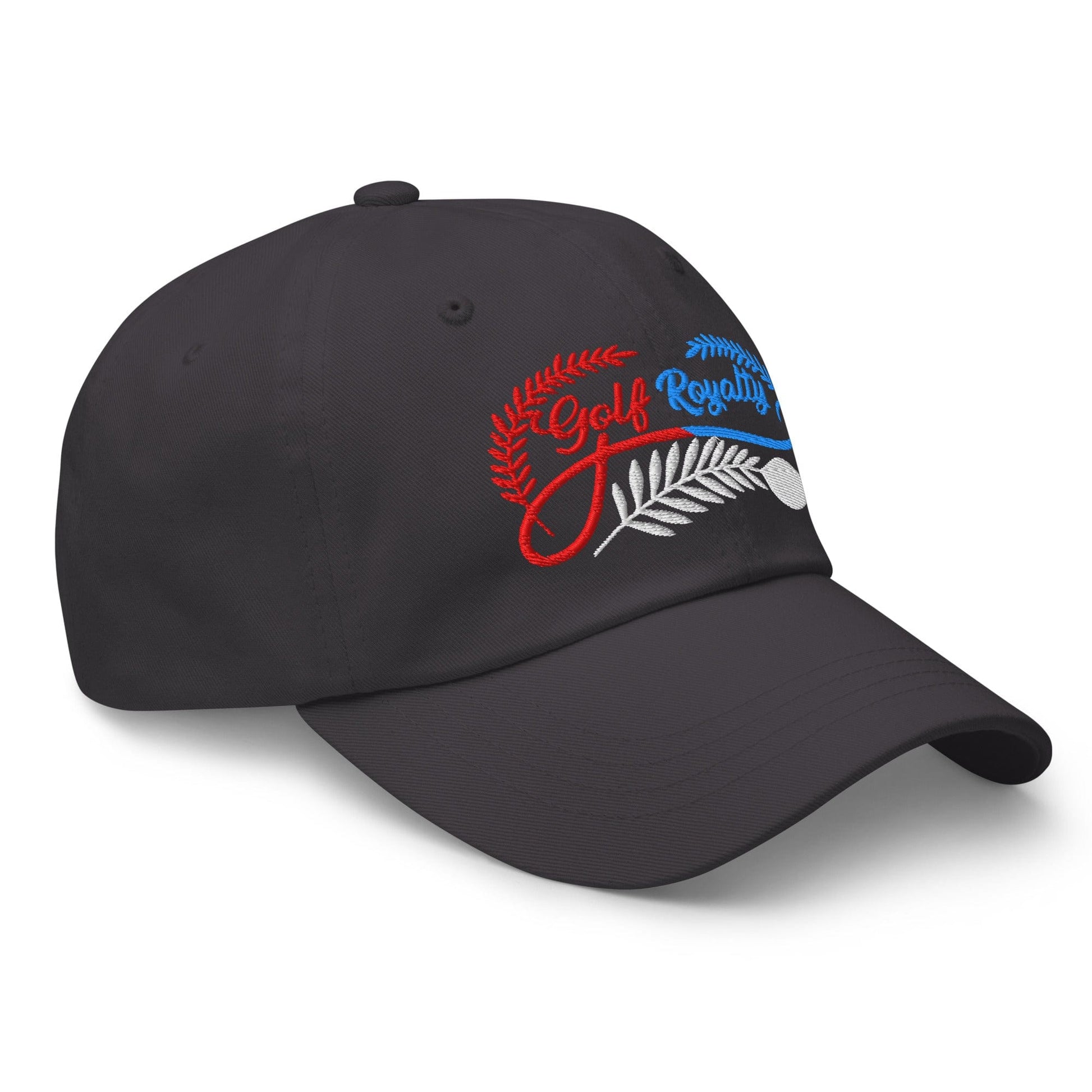 Golf Royalty Fun Design Embroidered Golf Cap - Funny Golf Tee by Swing Epic