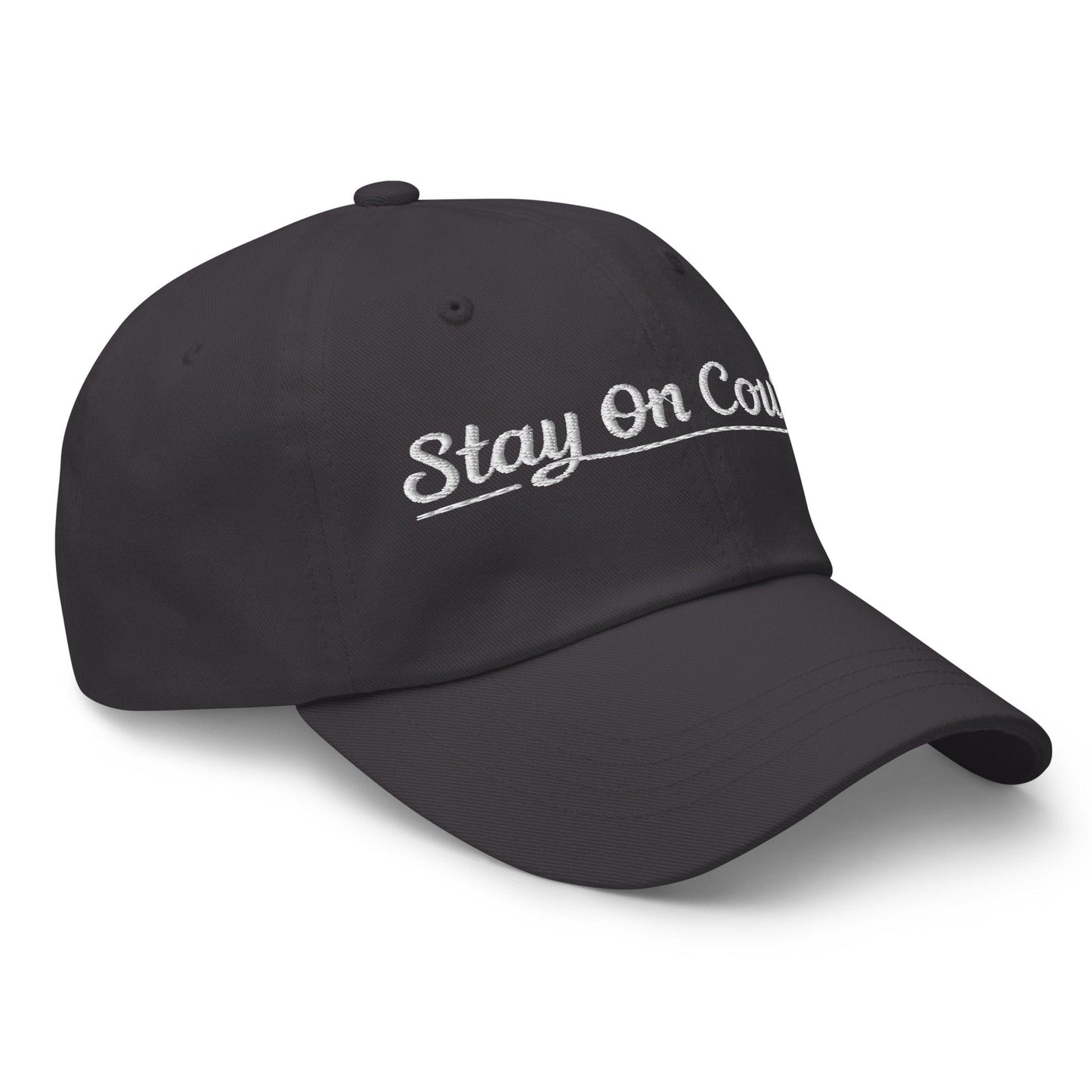 Stay On Course Embroidered Golf Cap - Funny Golf Tee by Swing Epic