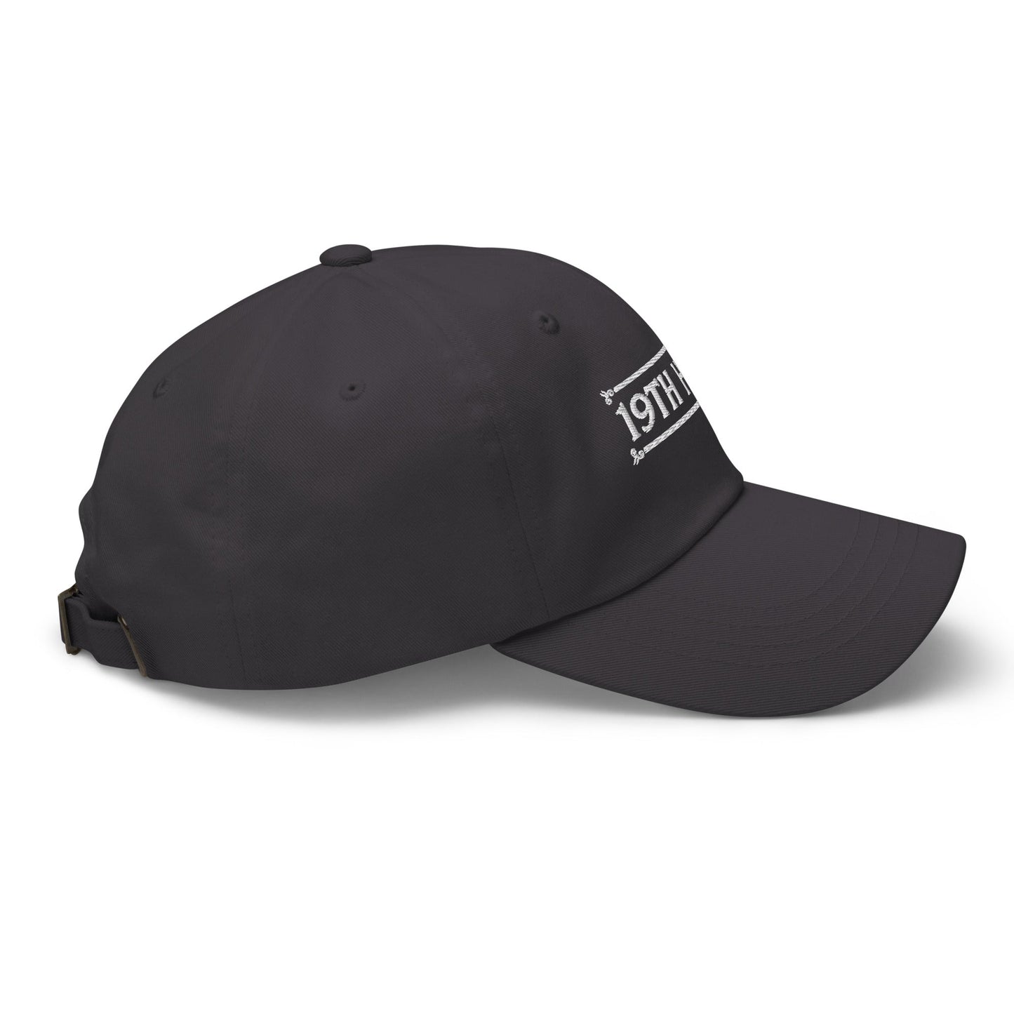 The 19th Hole Embroidered Golf Cap - Funny Golf Tee by Swing Epic