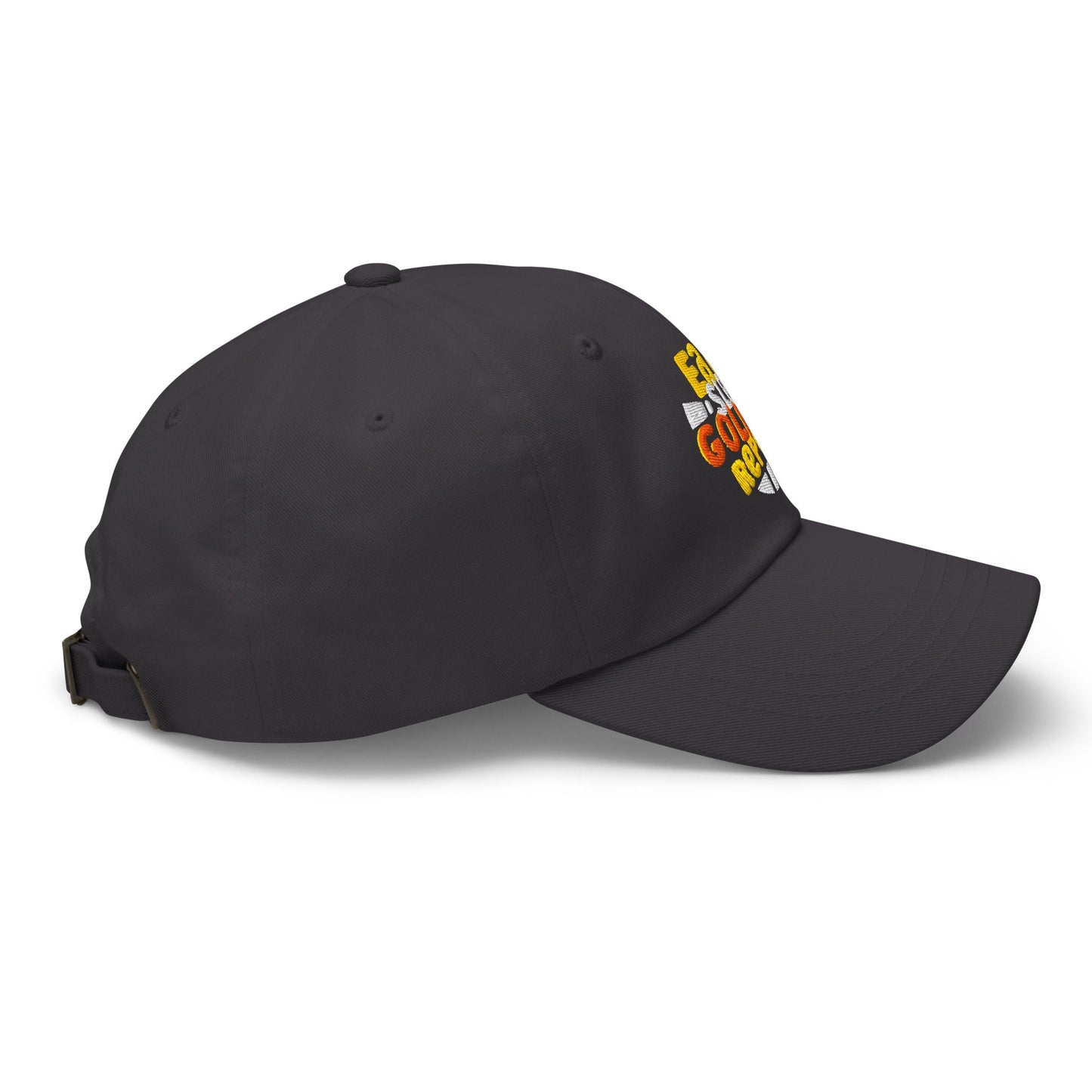 Eat Sleep Golf Repeat Fun Design Embroidered Golf Cap - Funny Golf Tee by Swing Epic