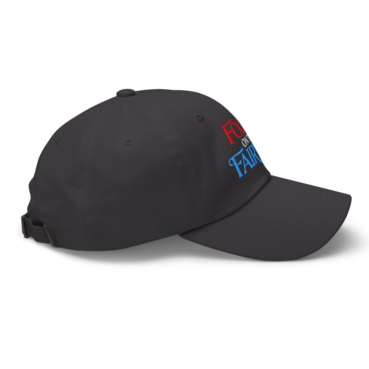 Focus on the Fairway Embroidered Golf Cap - Funny Golf Tee by Swing Epic