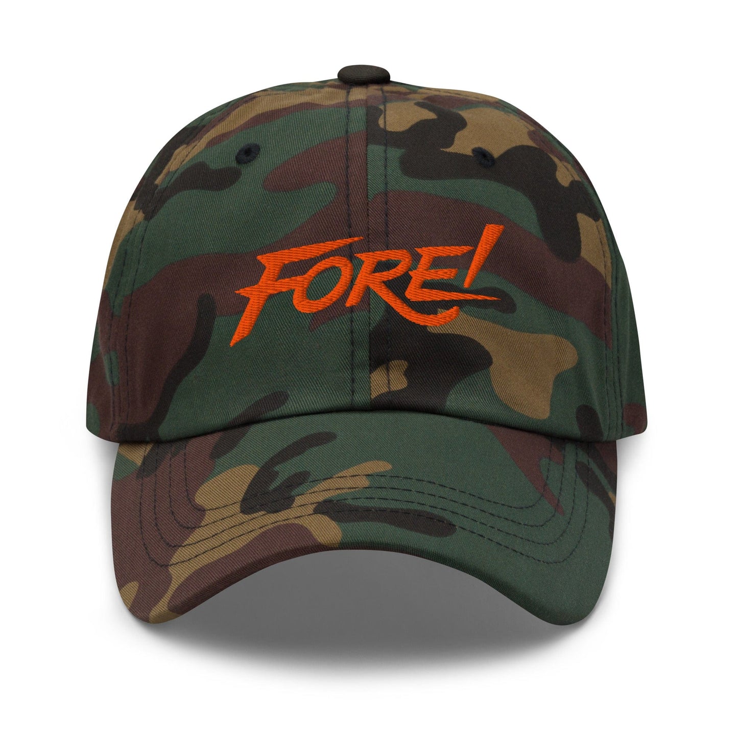 FORE Lookout Fun Embroidered Golf Cap - Funny Golf Tee by Swing Epic