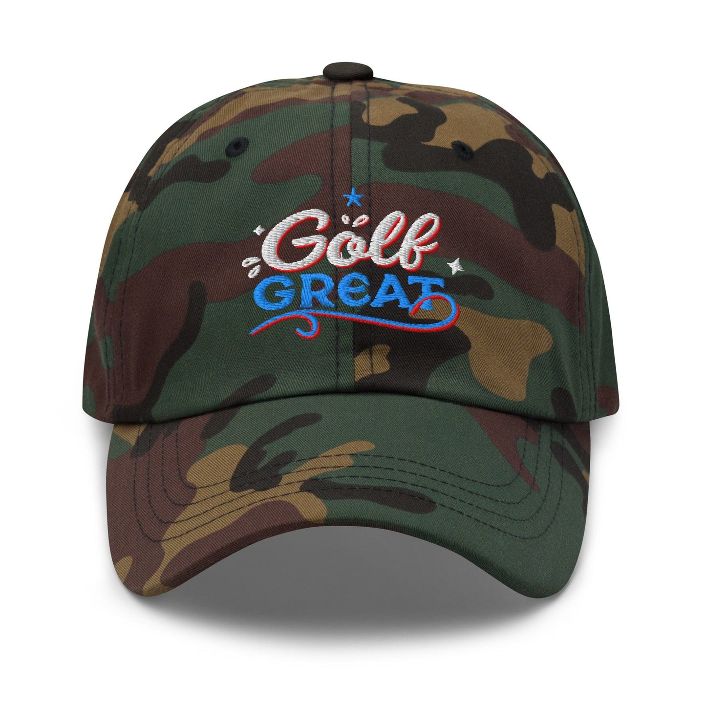 Golf Great Fun & Quirky Embroidered Golf Cap - Funny Golf Tee by Swing Epic