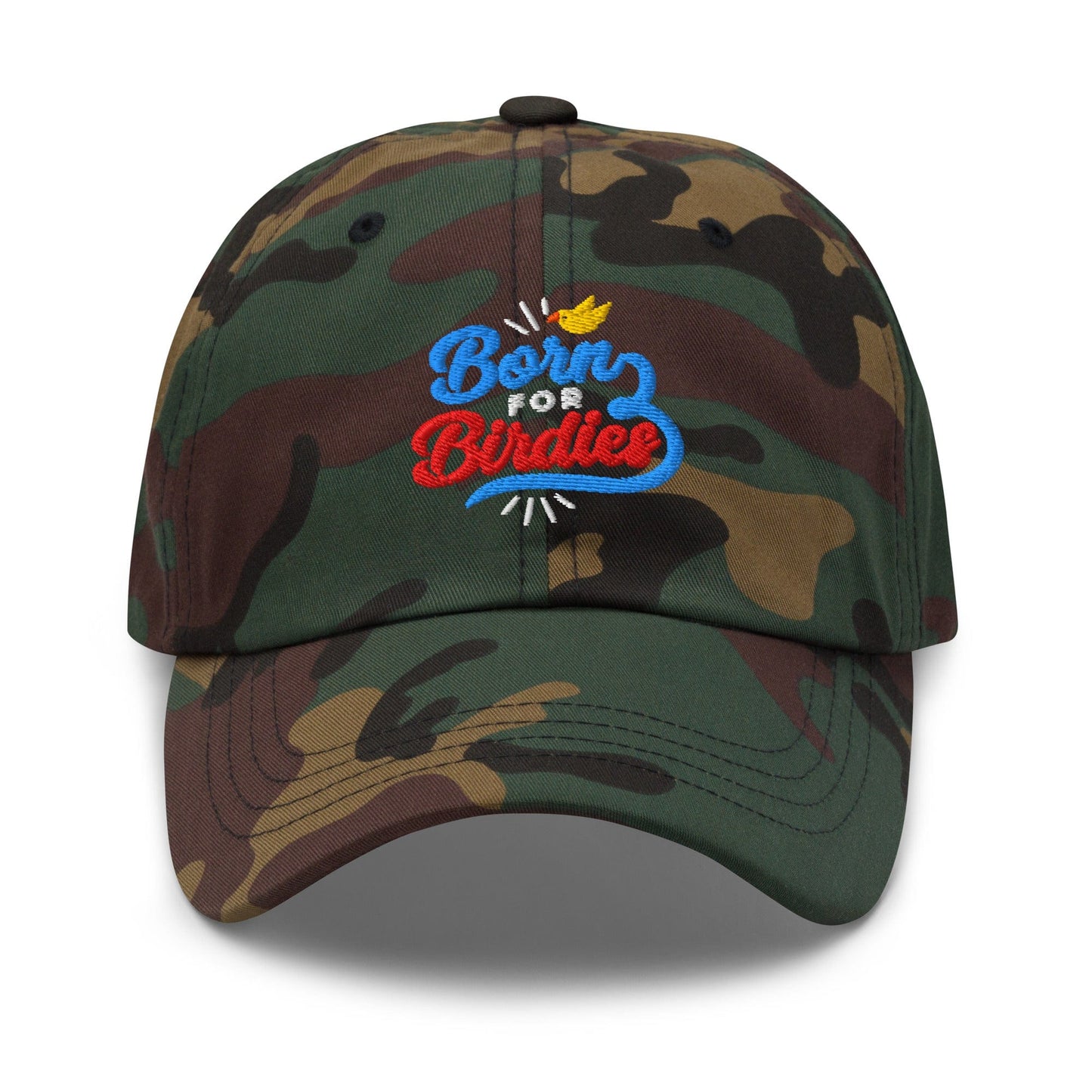 Born for Birdies Fun Embroidered Golf Cap - Funny Golf Tee by Swing Epic