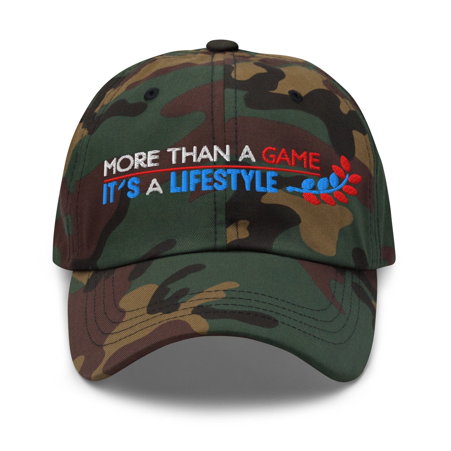 More Than a Game It's a Lifestyle Embroidered Golf Cap - Funny Golf Tee by Swing Epic