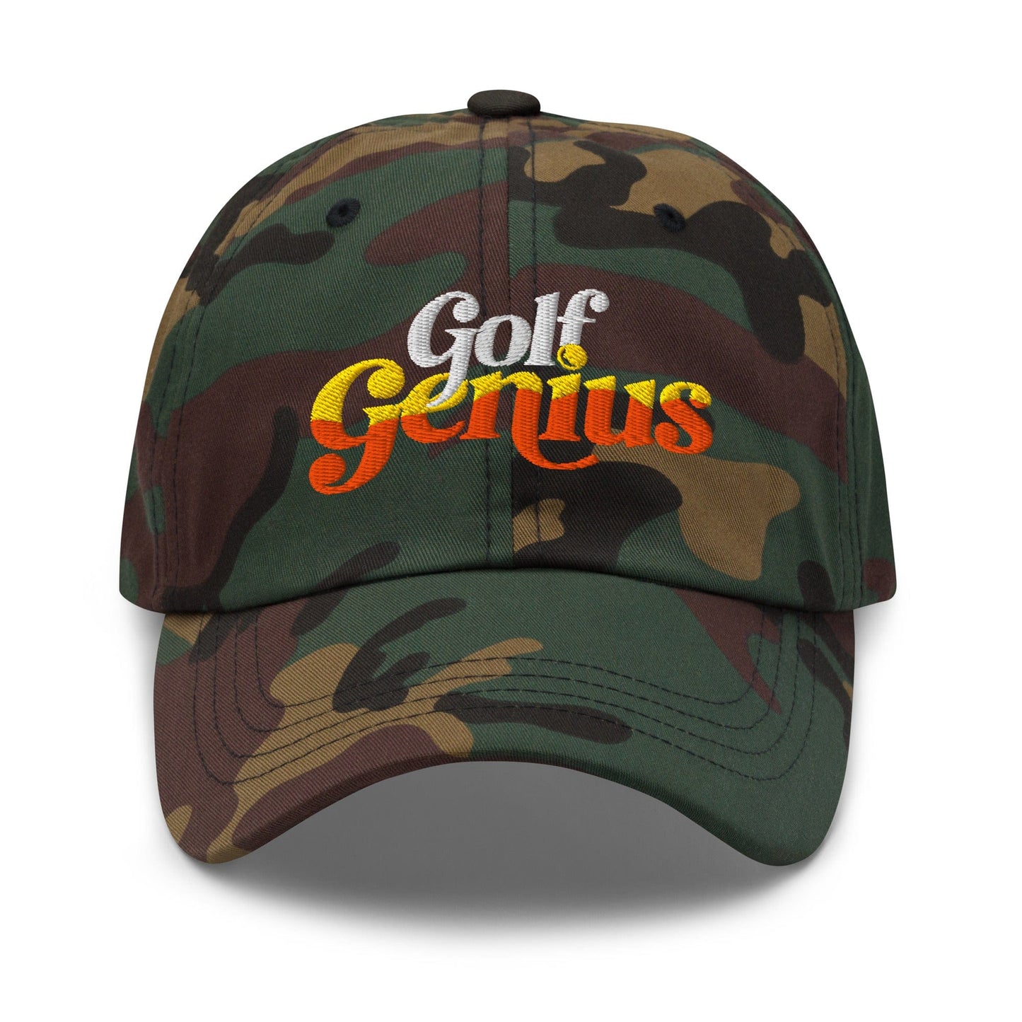 Golf Genius Embroidered Golf Cap - Funny Golf Tee by Swing Epic