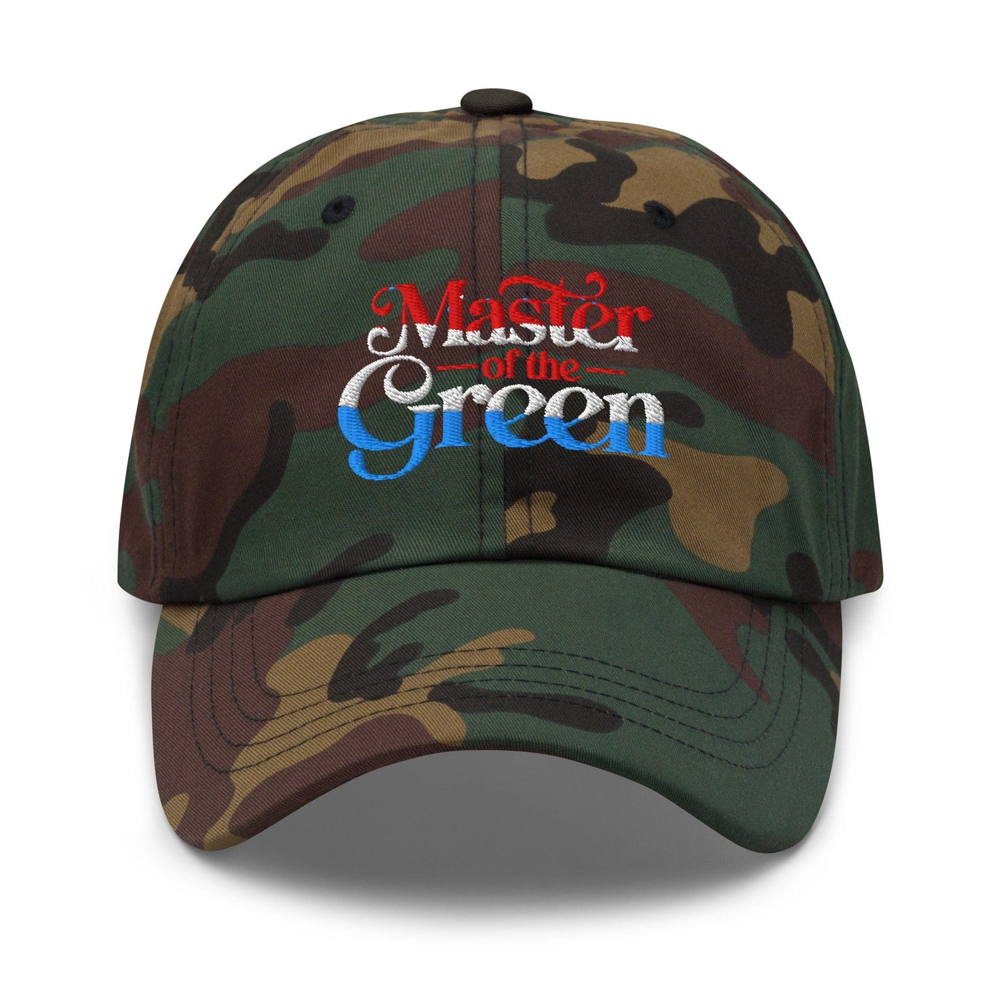 Master of the Green Engaging Embroidered Golf Cap - Funny Golf Tee by Swing Epic