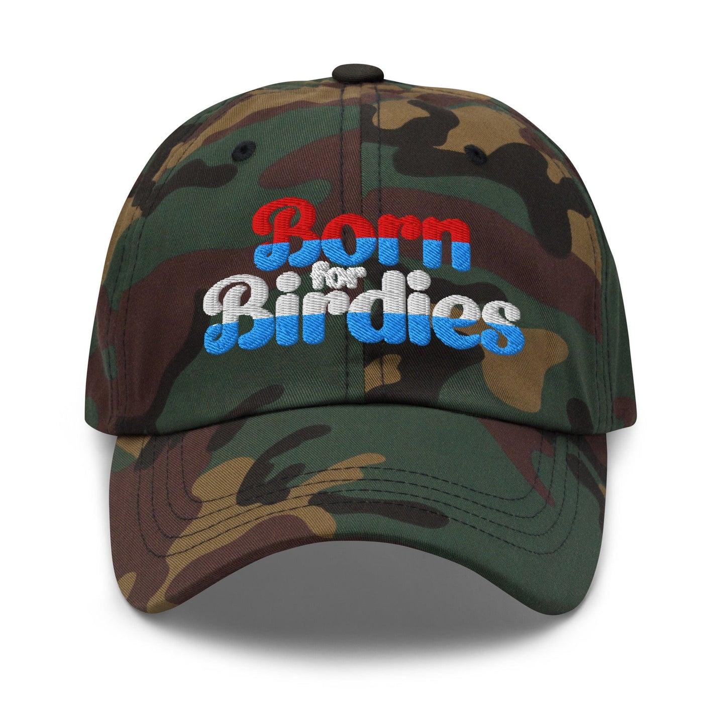 Born for Birdies Fun Embroidered Golf Cap - Funny Golf Tee by Swing Epic