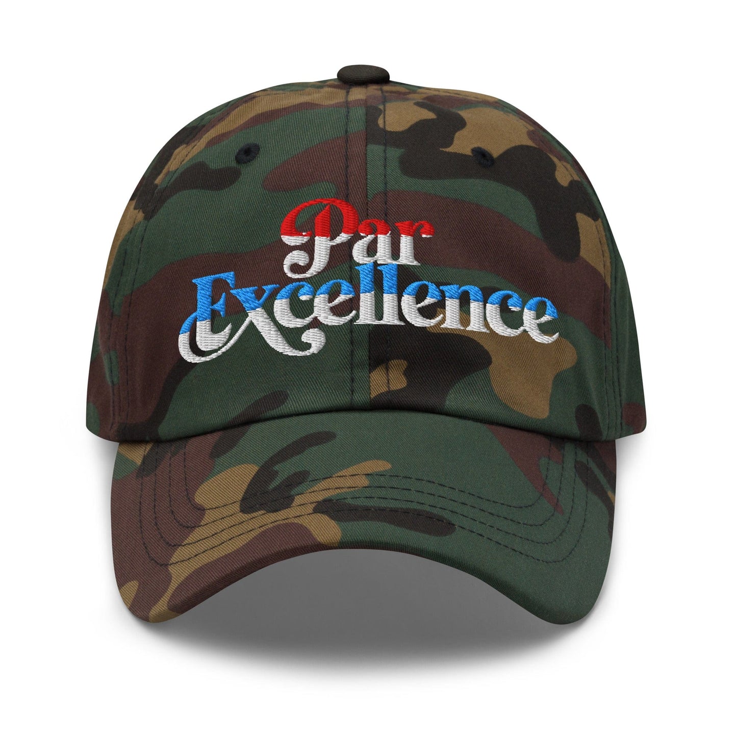 Par Excellence Embroidered Golf Cap - Funny Golf Tee by Swing Epic