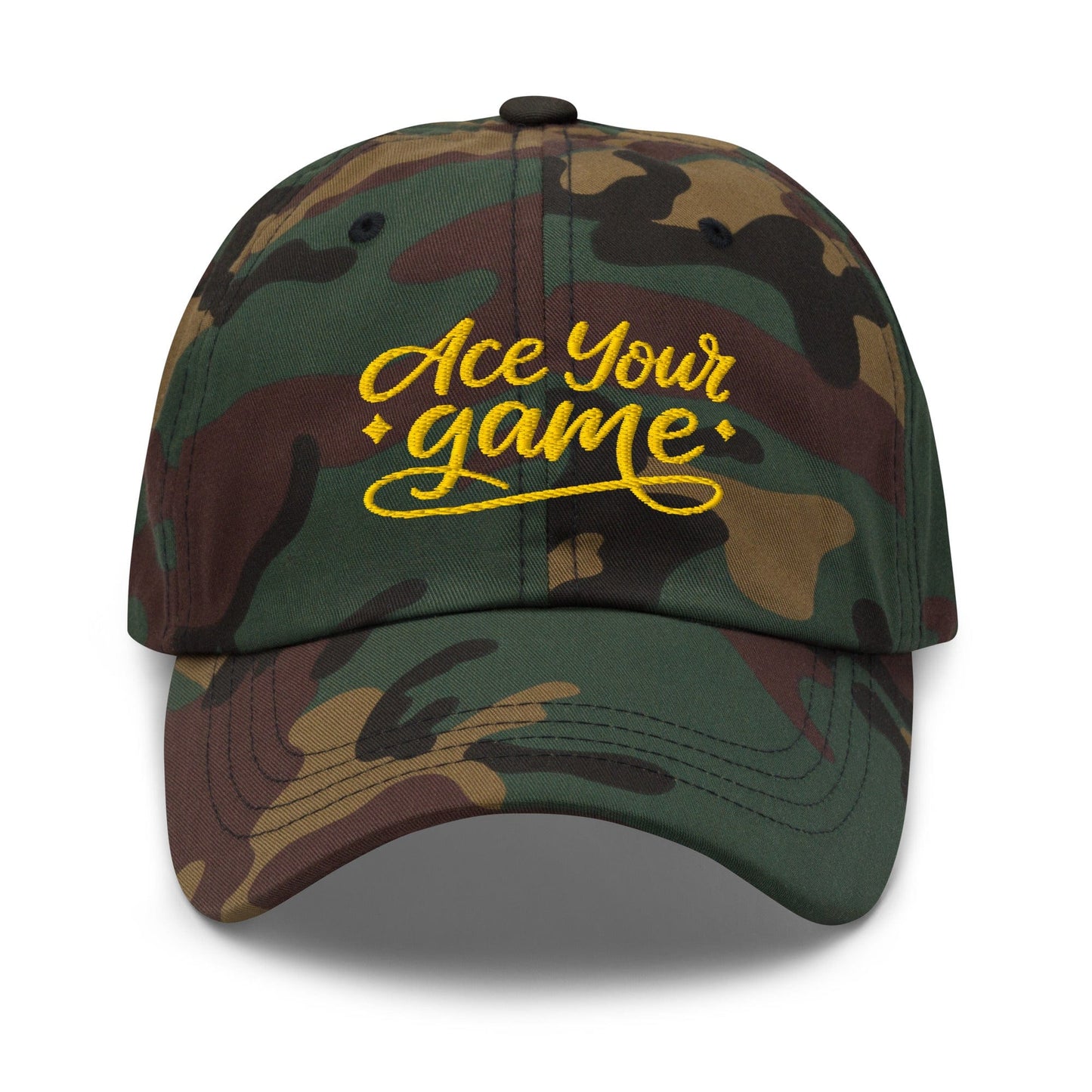 Ace Your Game Fun Embroidered Golf Cap - Funny Golf Tee by Swing Epic