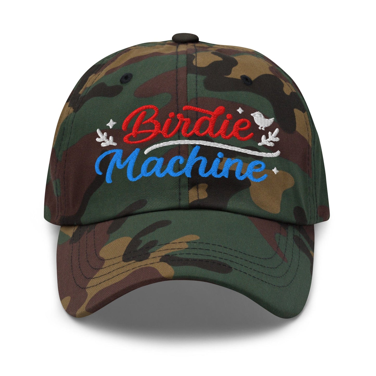 Birdie Machine Embroidered Golf Cap - Funny Golf Tee by Swing Epic