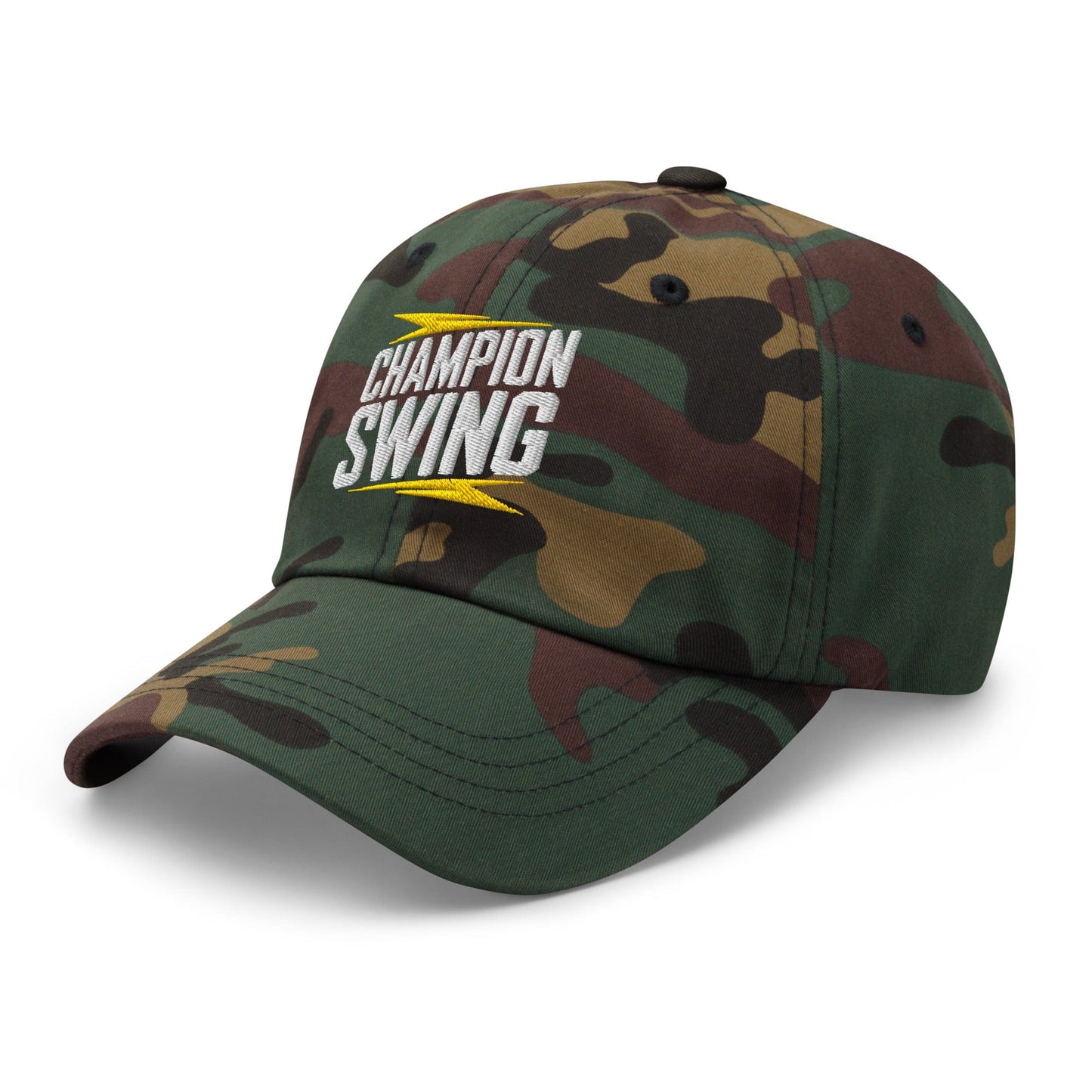 Champion Swing Cool Embroidered Golf Cap - Funny Golf Tee by Swing Epic
