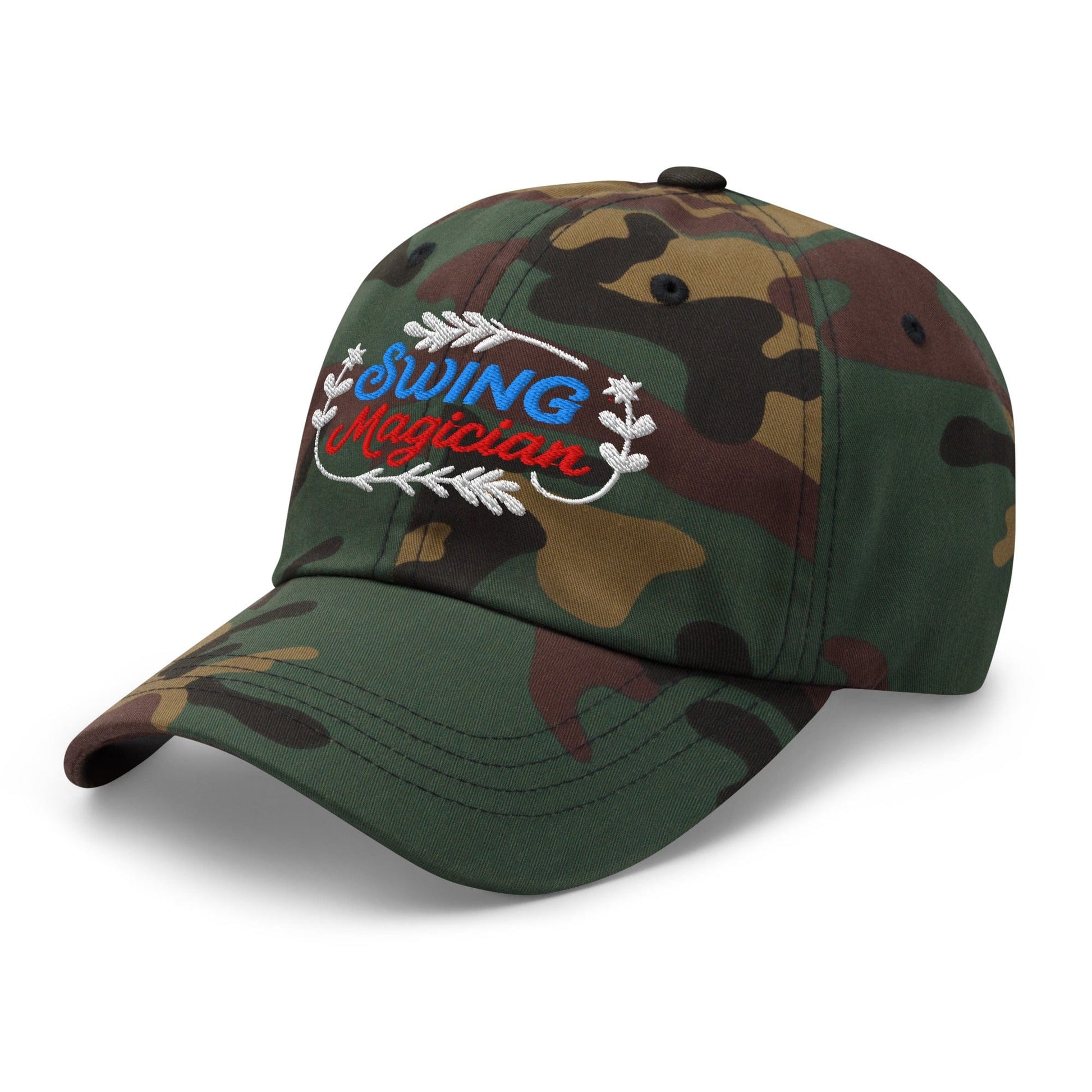 Swing Magician Fun Embroidered Golf Cap - Funny Golf Tee by Swing Epic