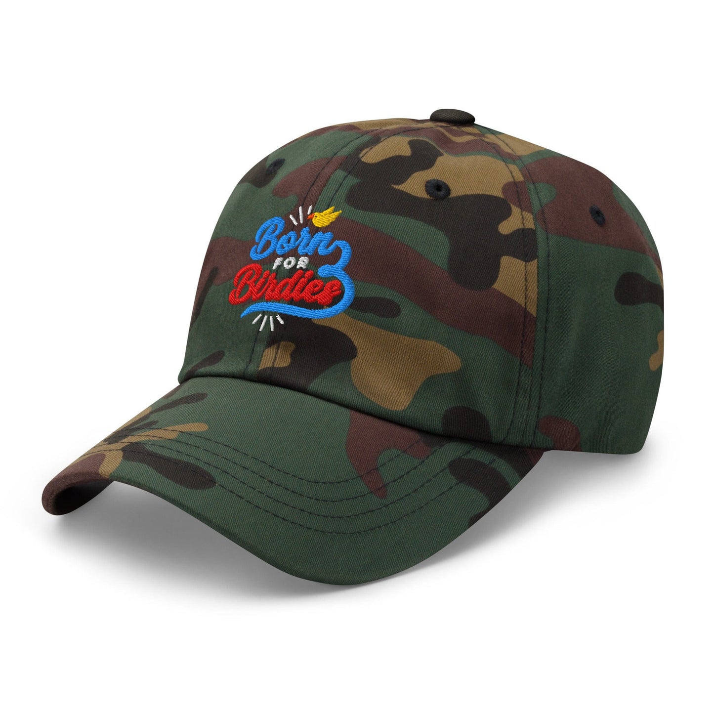 Born for Birdies Fun Embroidered Golf Cap - Funny Golf Tee by Swing Epic