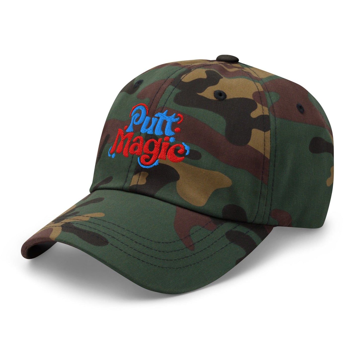 Putt Magic Quirky Embroidered Golf Cap - Funny Golf Tee by Swing Epic
