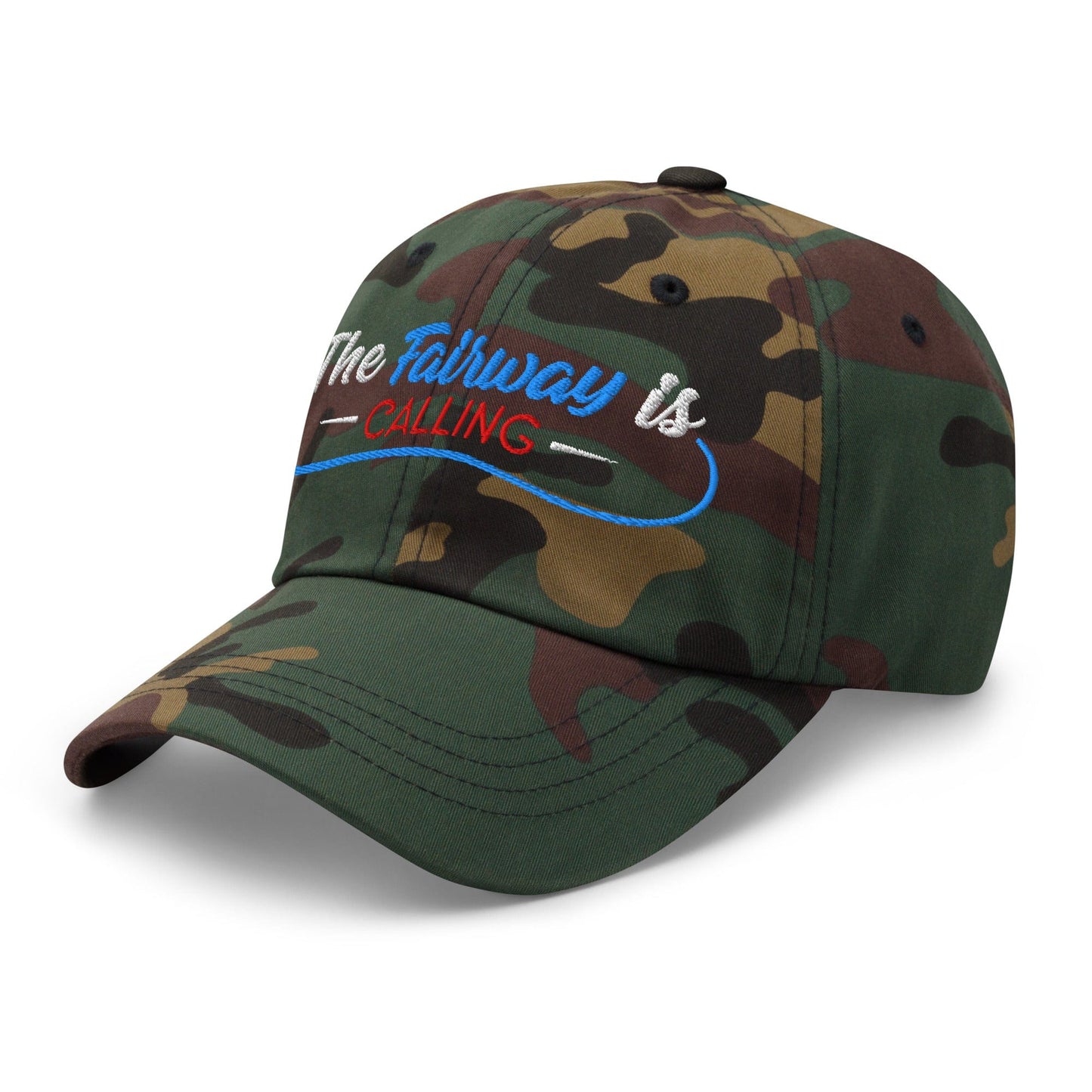 The Fairway is Calling Funny Embroidered Golf Cap - Funny Golf Tee by Swing Epic