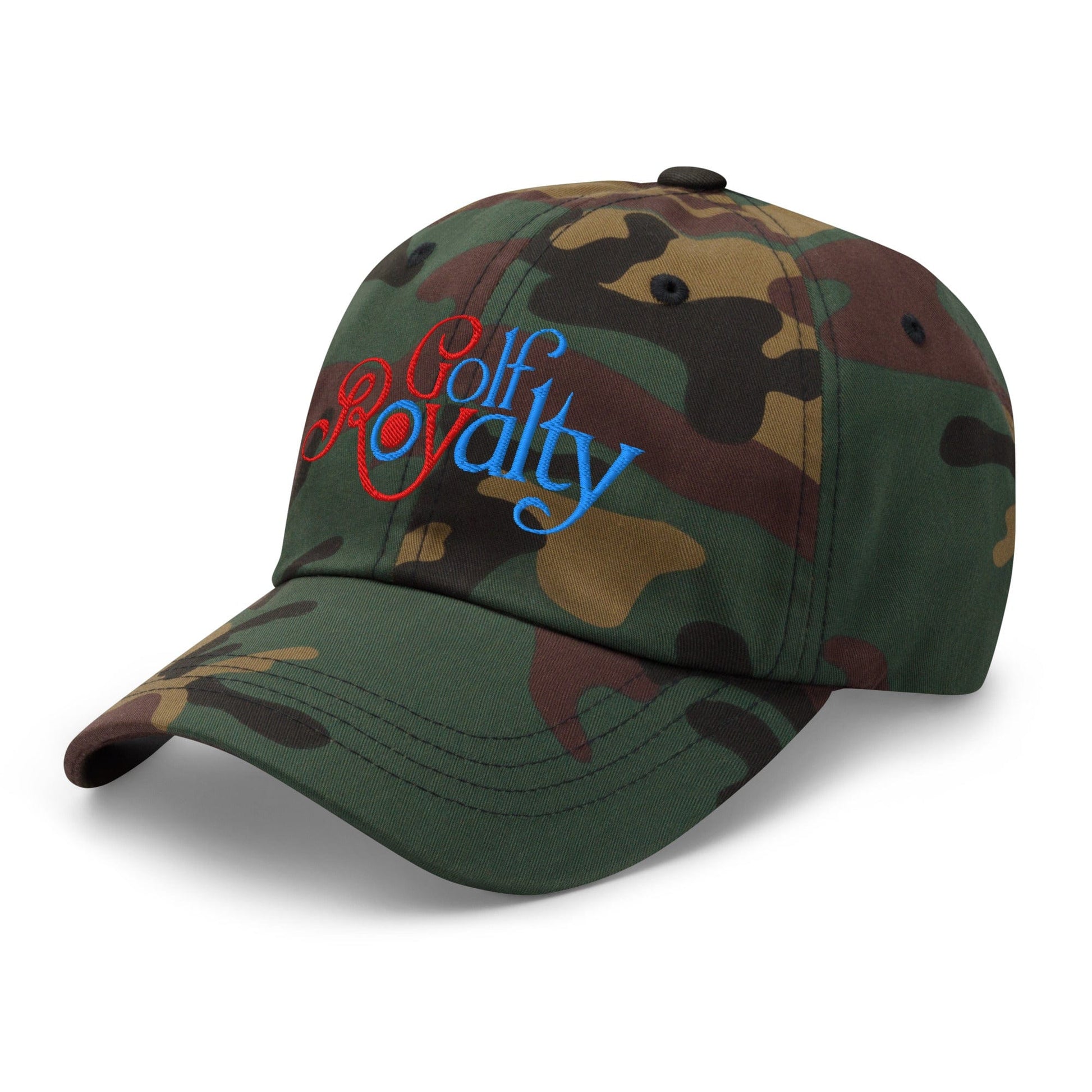 Golf Royalty Quirky Fun Embroidered Golf Cap - Funny Golf Tee by Swing Epic