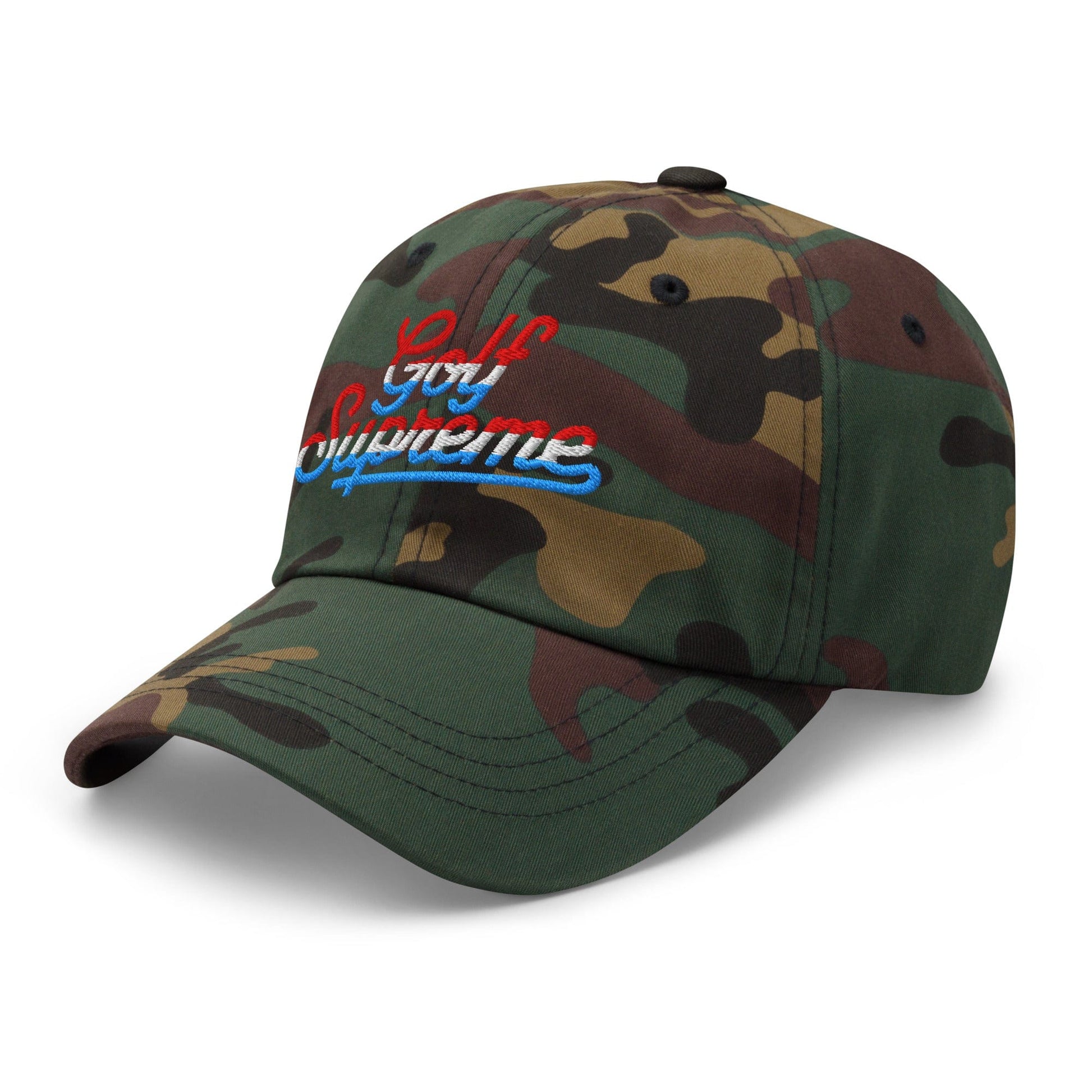 Golf Supreme Fun Spirit Embroidered Golf Cap - Funny Golf Tee by Swing Epic