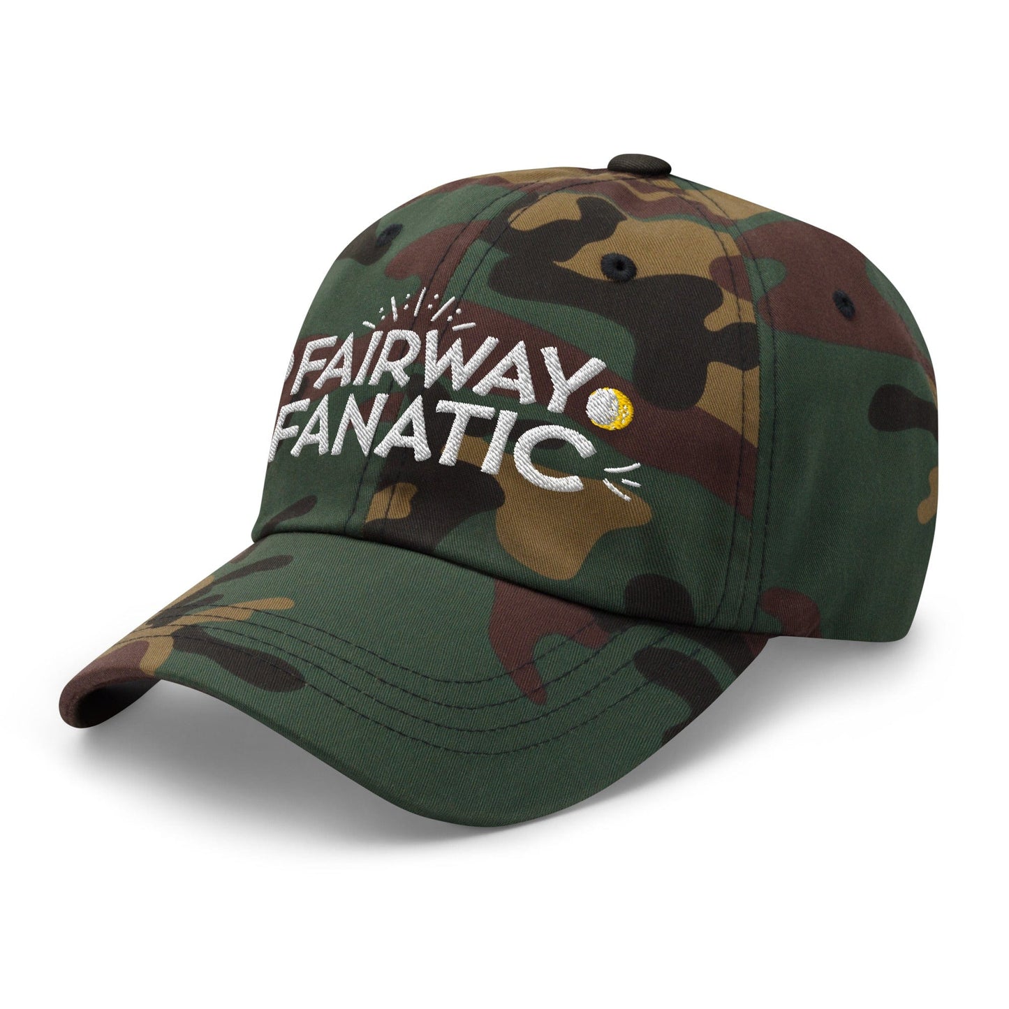 Fairway Fanatic Embroidered Golf Cap - Funny Golf Tee by Swing Epic