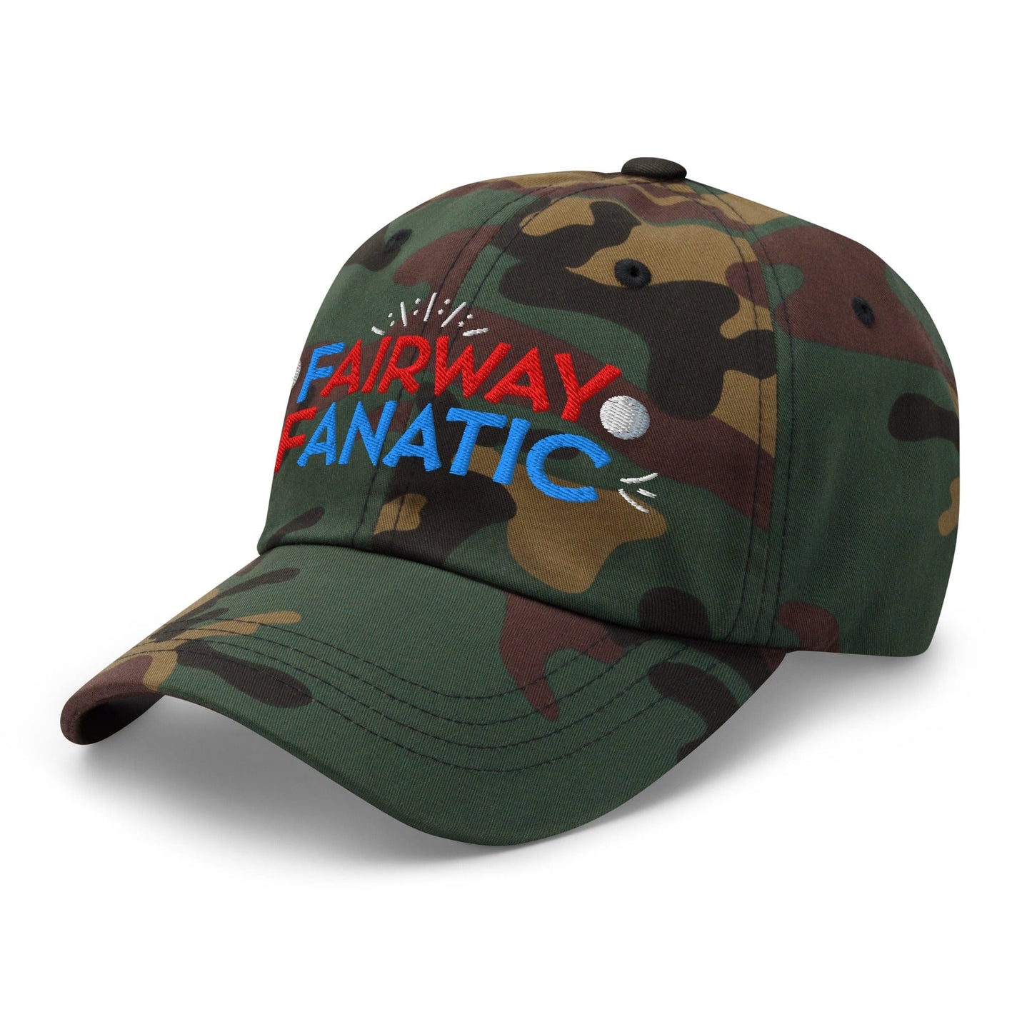 Fairway Fanatic Embroidered Golf Cap - Funny Golf Tee by Swing Epic