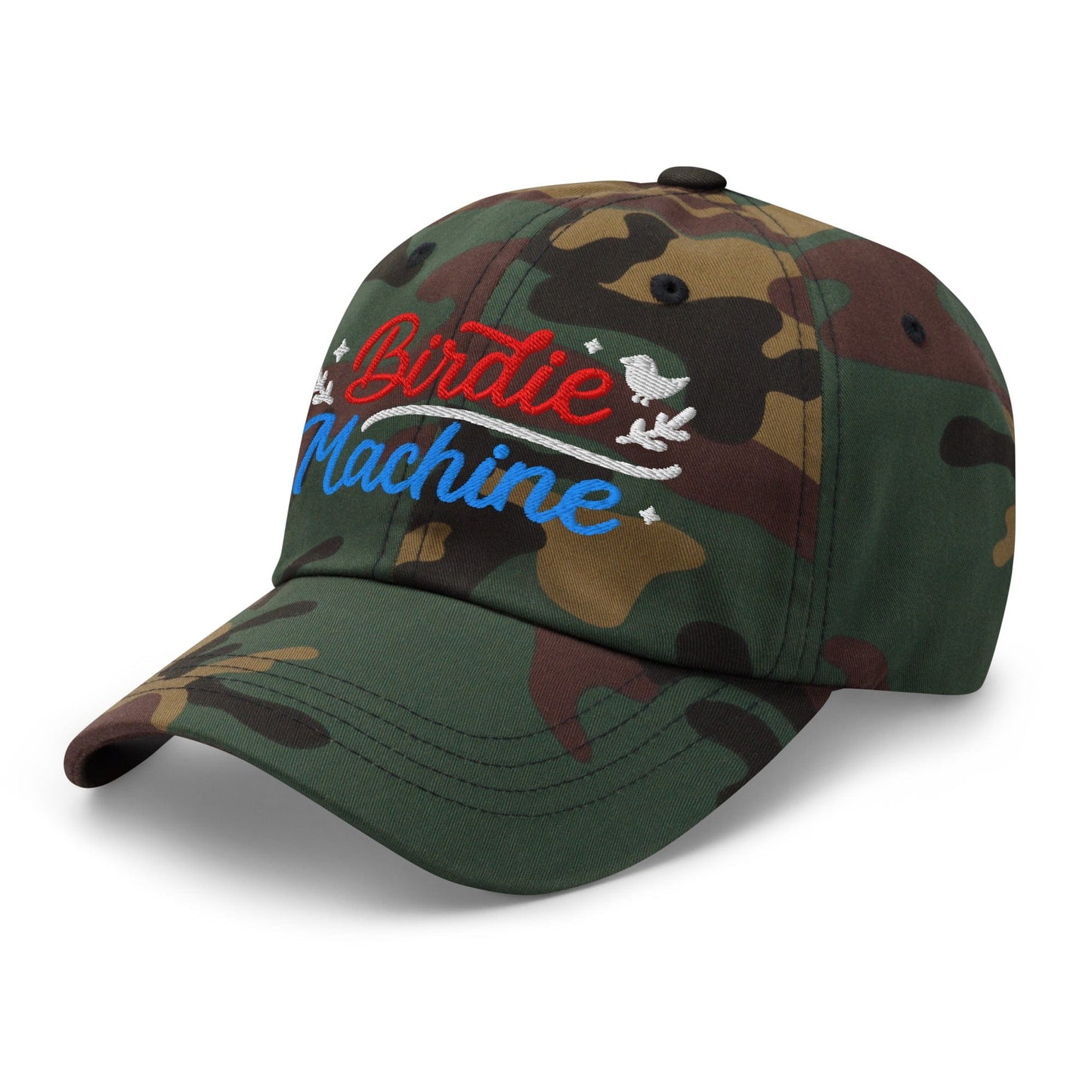 Birdie Machine Embroidered Golf Cap - Funny Golf Tee by Swing Epic