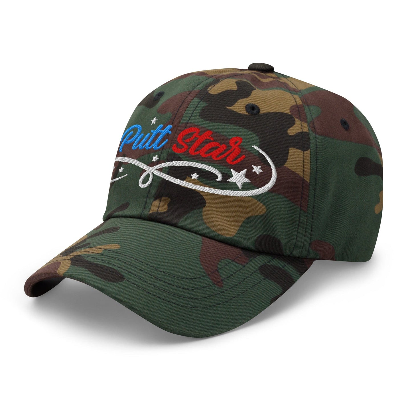 Putt Star Embroidered Golf Cap - Funny Golf Tee by Swing Epic