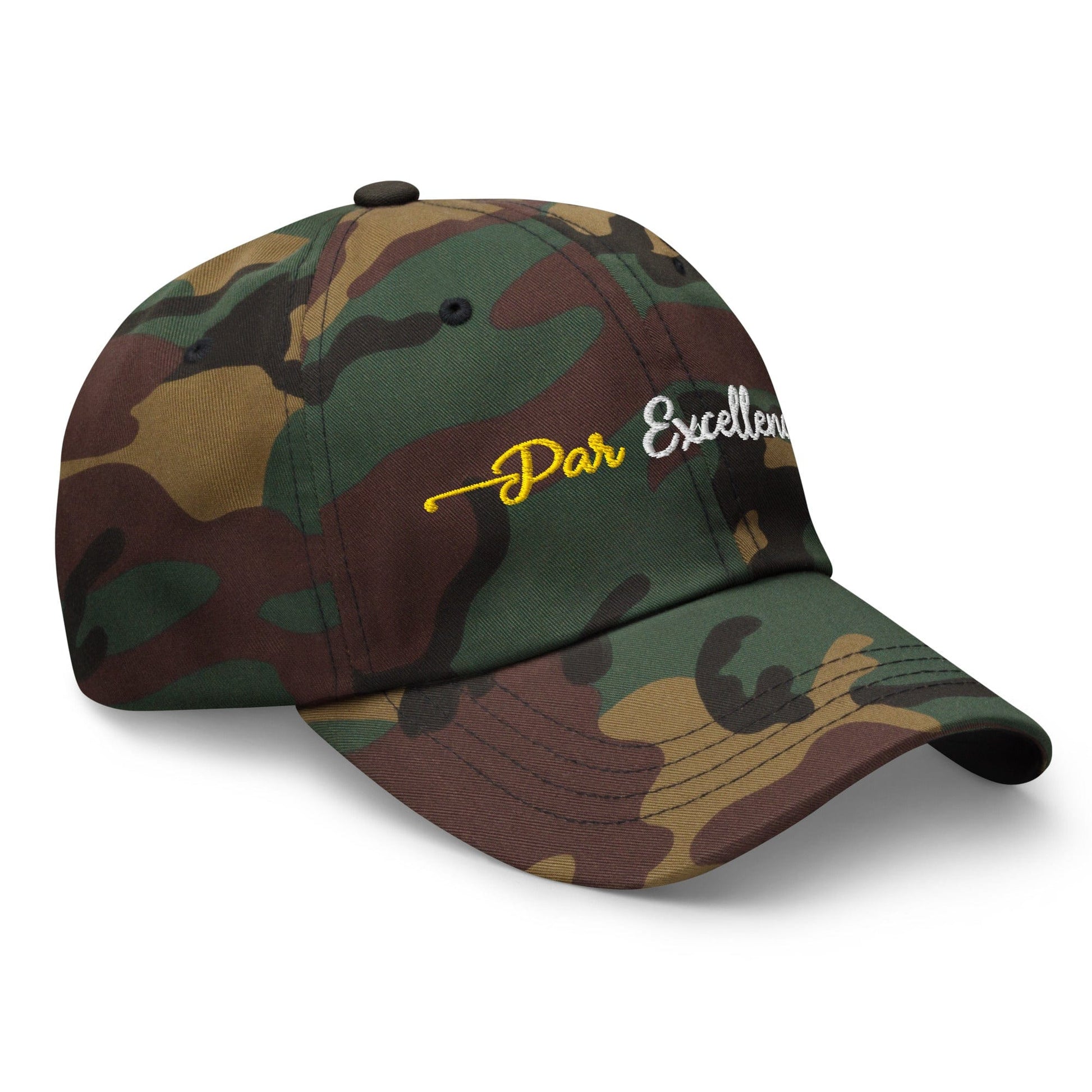 Par Excellence Embroidered Golf Cap - Funny Golf Tee by Swing Epic