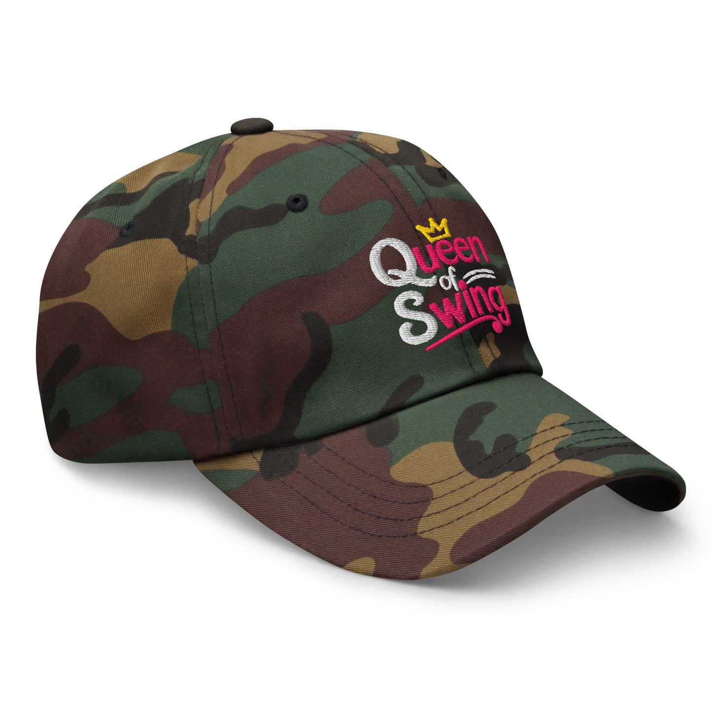 Queen of Swing Embroidered Golf Cap - Funny Golf Tee by Swing Epic