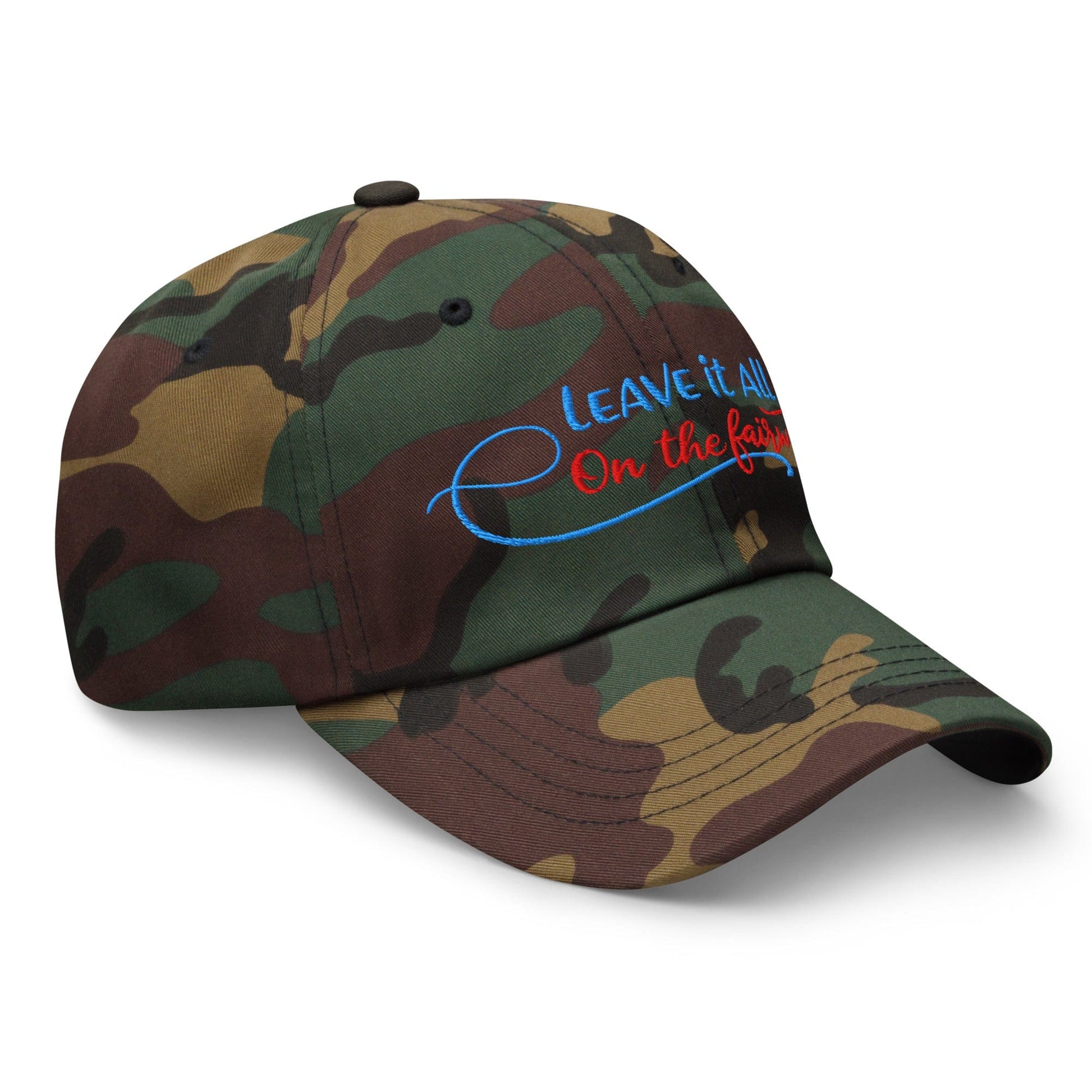 Leave it All on The Fairway Fun and Unique Embroidered Golf Cap - Funny Golf Tee by Swing Epic