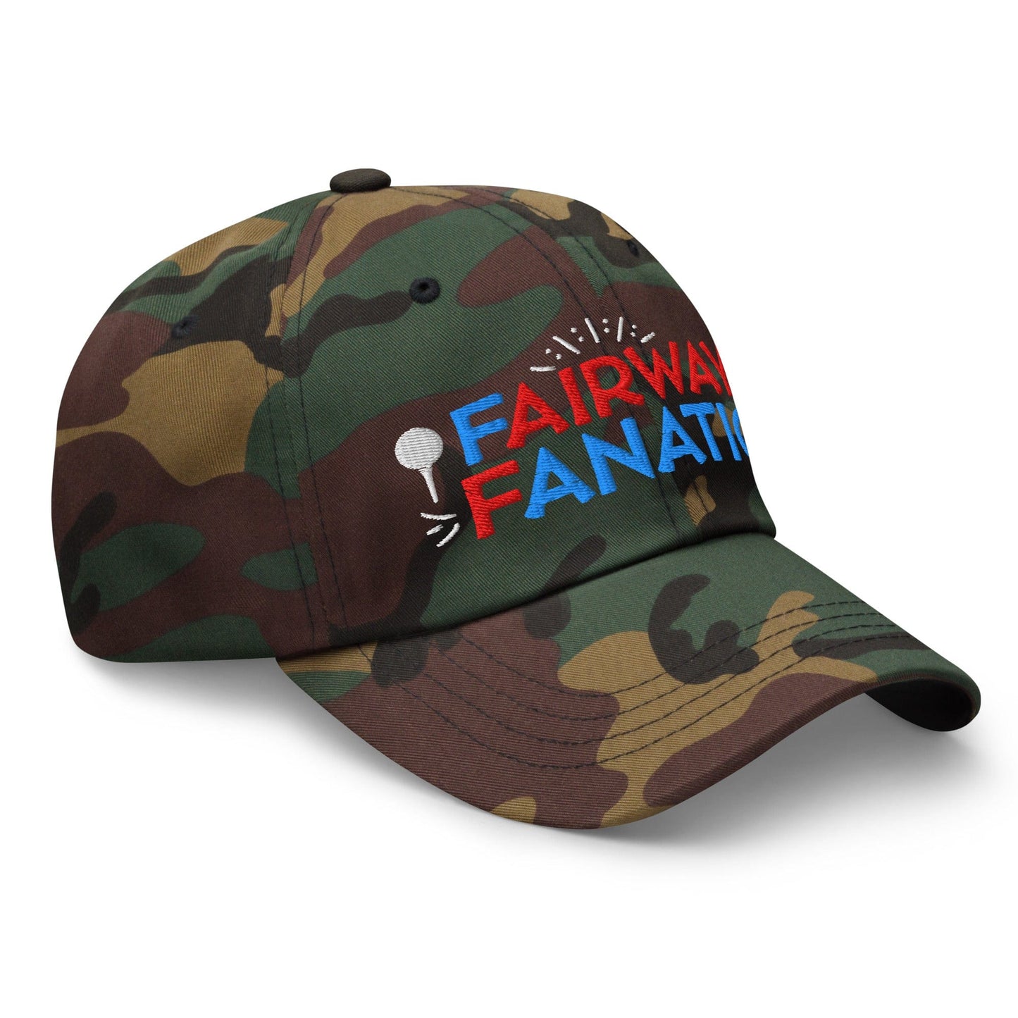 Fairway Fanatic Embroidered Golf Cap - Funny Golf Tee by Swing Epic