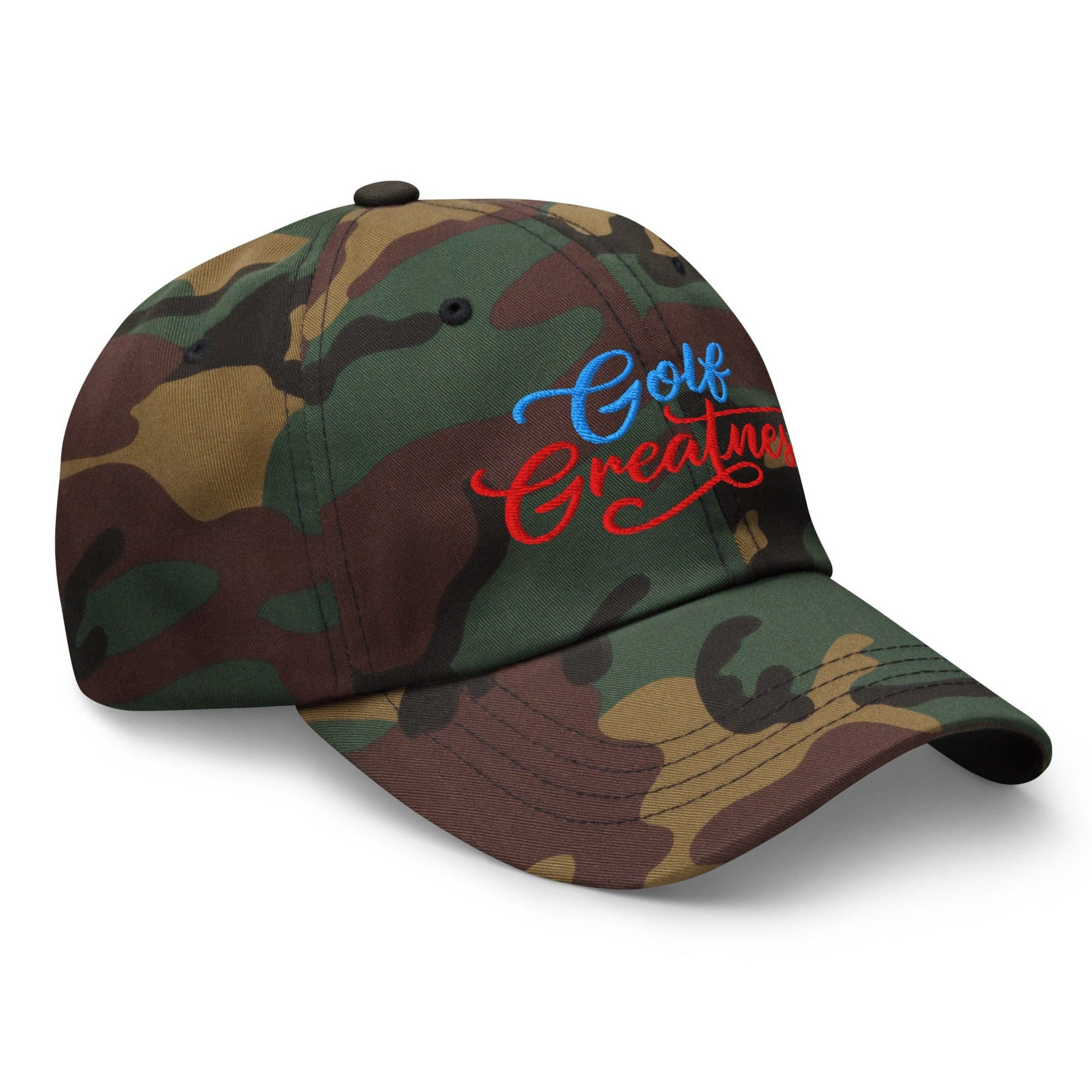 Golf Greatness Embroidered Golf Cap - Funny Golf Tee by Swing Epic