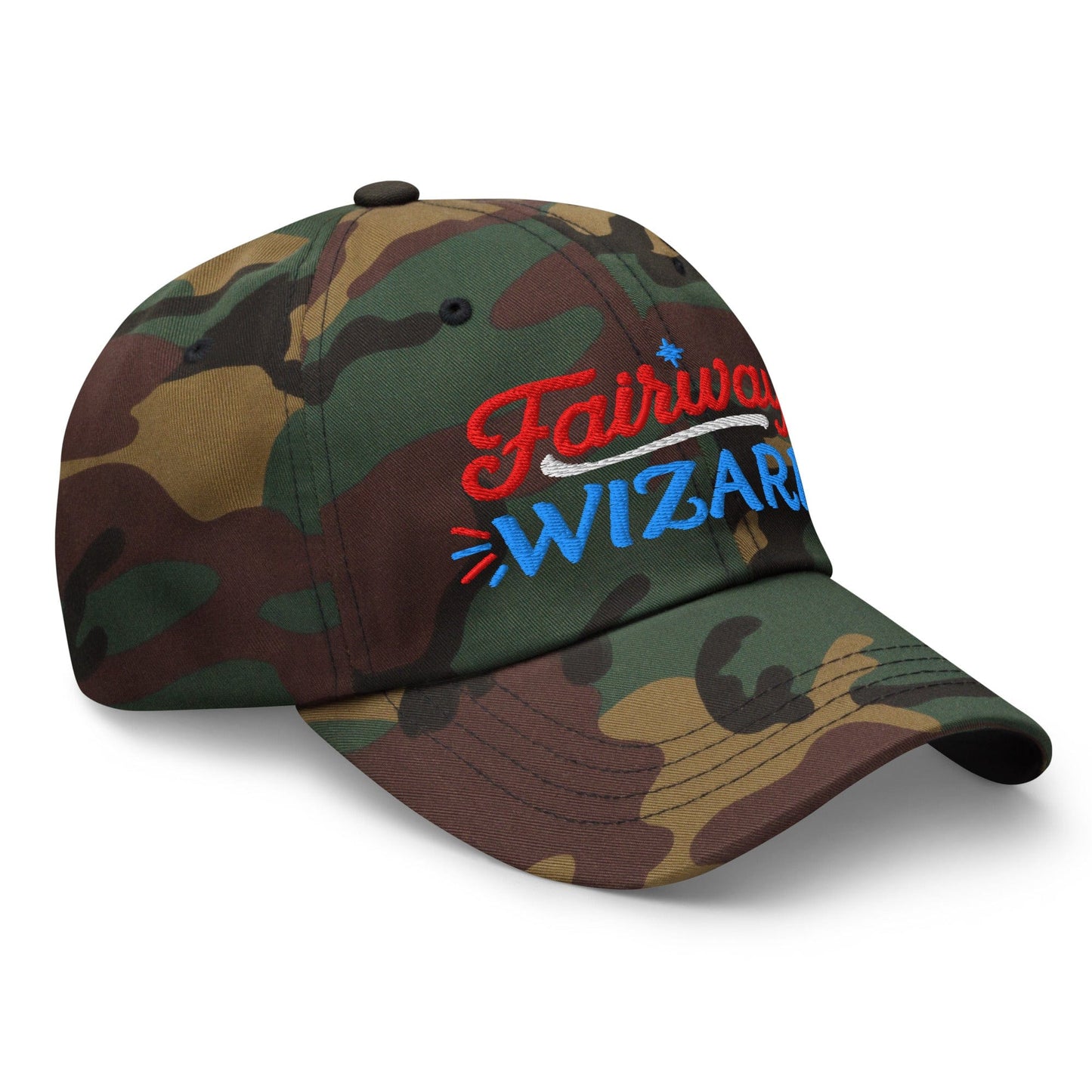 Fairway Wizard Embroidered Golf Cap - Funny Golf Tee by Swing Epic
