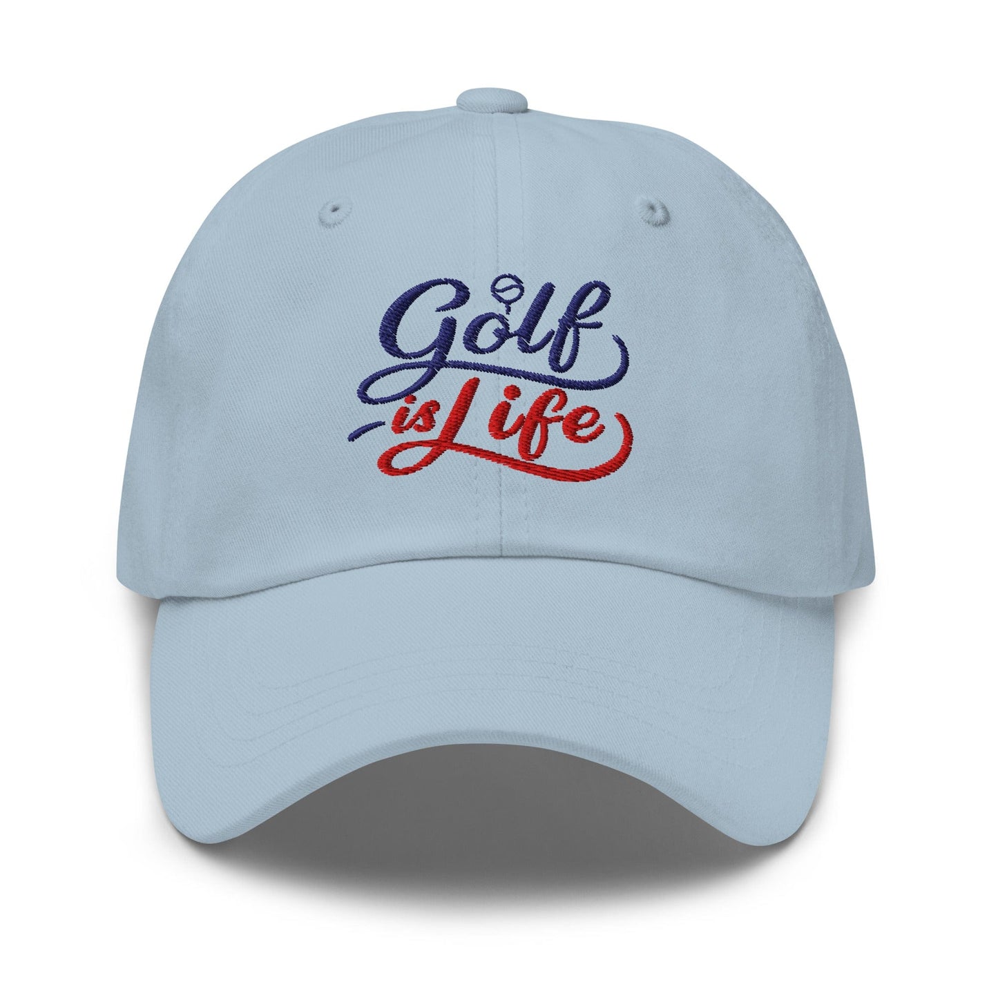 Golf is Life Embroidered Golf Cap - Funny Golf Tee by Swing Epic