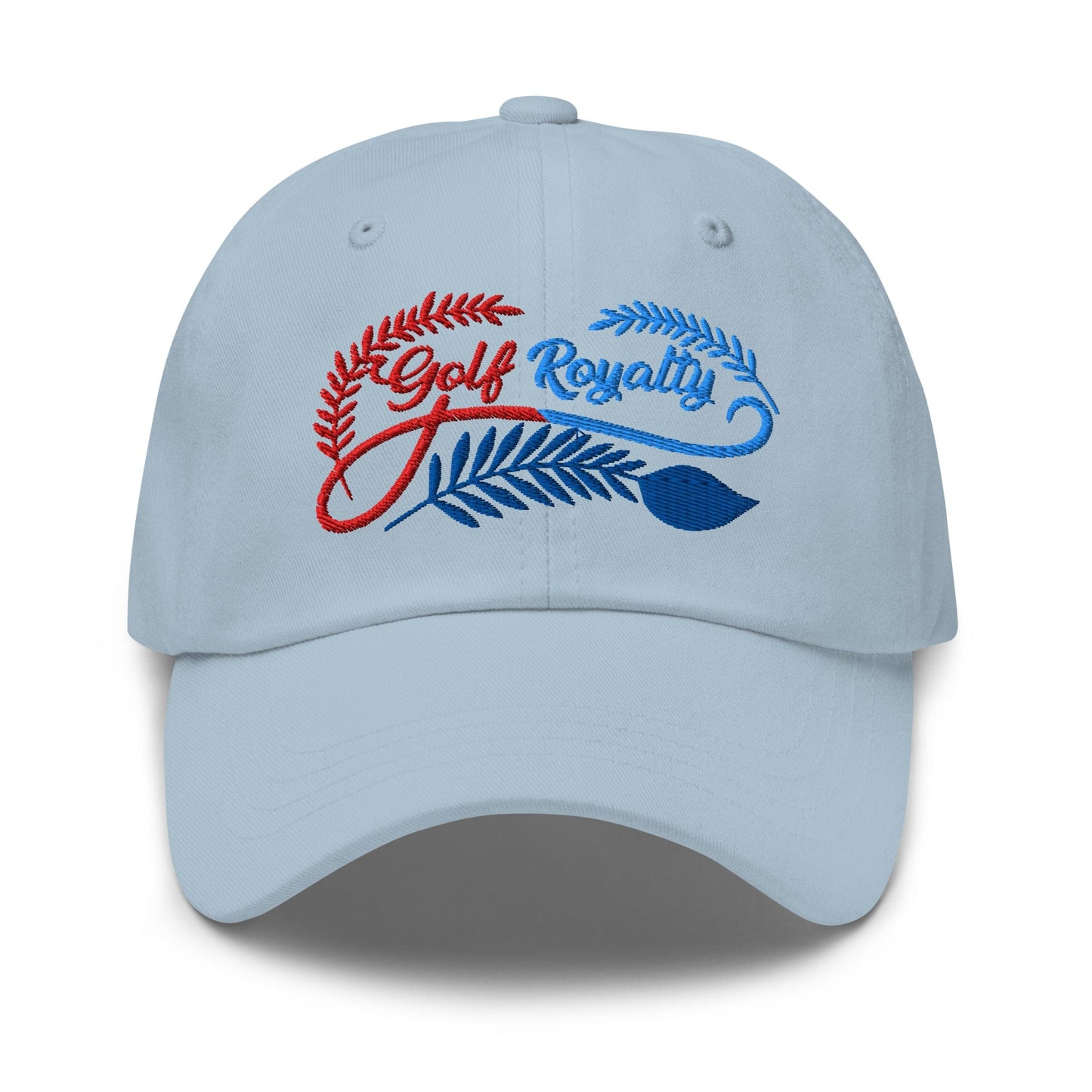 Golf Royalty Fun Design Embroidered Golf Cap - Funny Golf Tee by Swing Epic