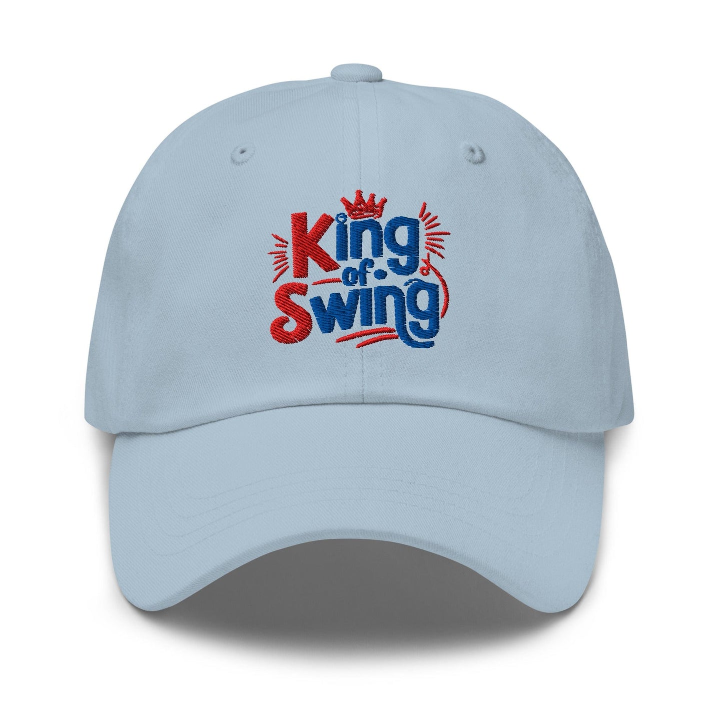 King of Swing Embroidered Golf Cap - Funny Golf Tee by Swing Epic