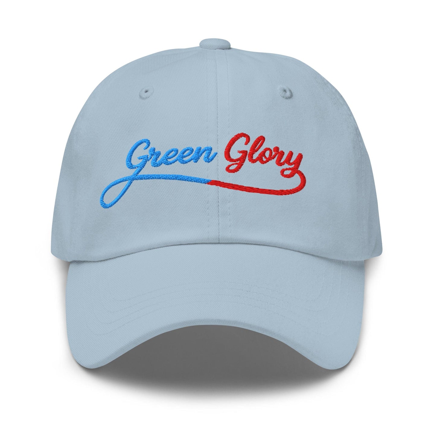 Green Glory Star Fun Floral Print Embroidered Golf Cap - Funny Golf Tee by Swing Epic