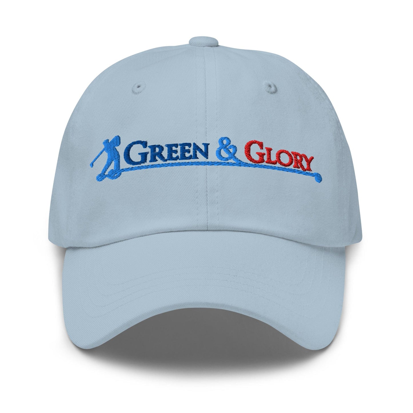 Green & Glory Embroidered Golf Cap - Funny Golf Tee by Swing Epic
