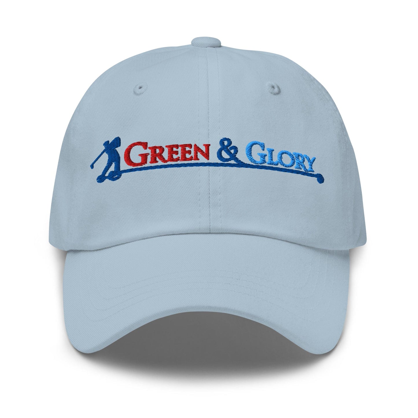 Green & Glory Embroidered Golf Cap - Funny Golf Tee by Swing Epic